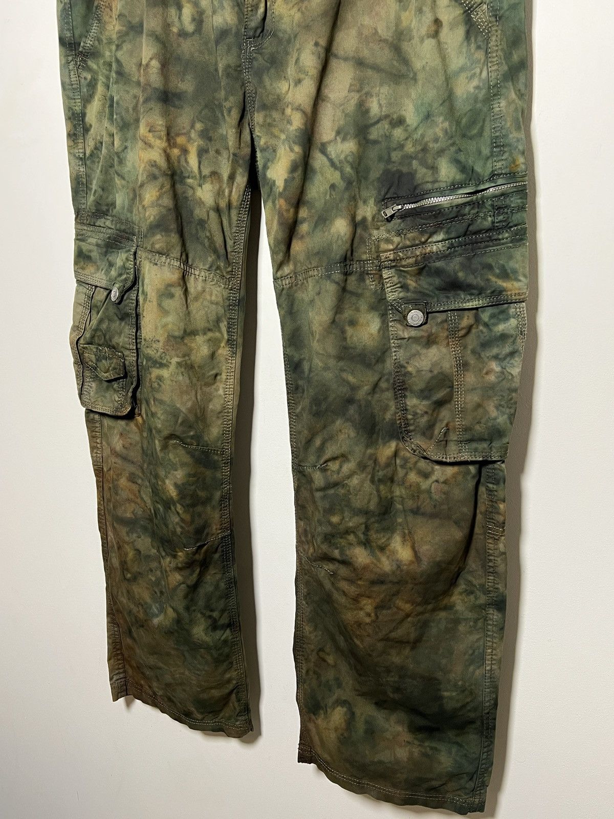 Diesel diesel tie dye cargo camo multipocket army pants Size US 34 / EU 50 - 4 Thumbnail