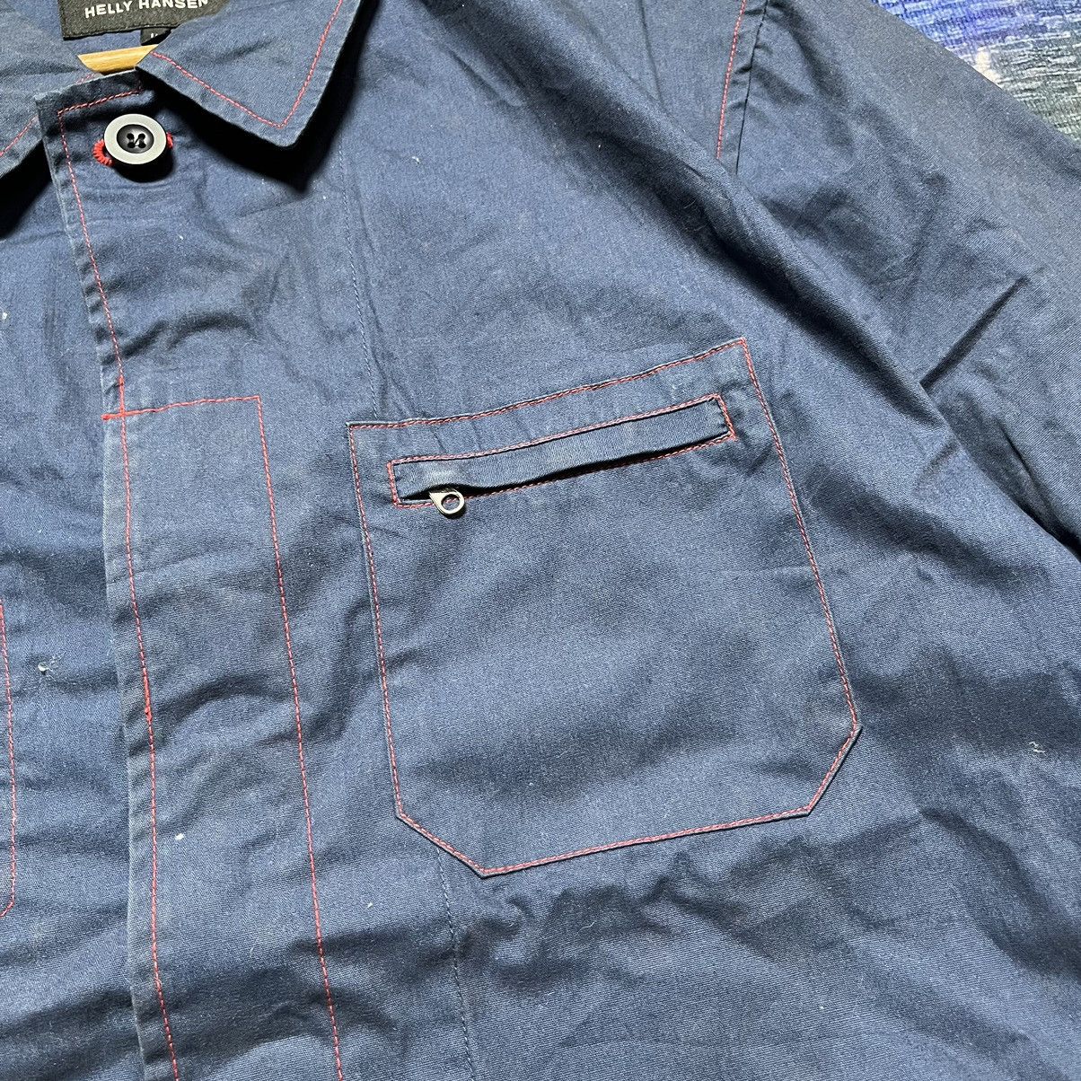 Helly Hansen × Japanese Brand RARE Vintage Helly Hansen Worker Jacket Size US L / EU 52-54 / 3 - 4 Thumbnail