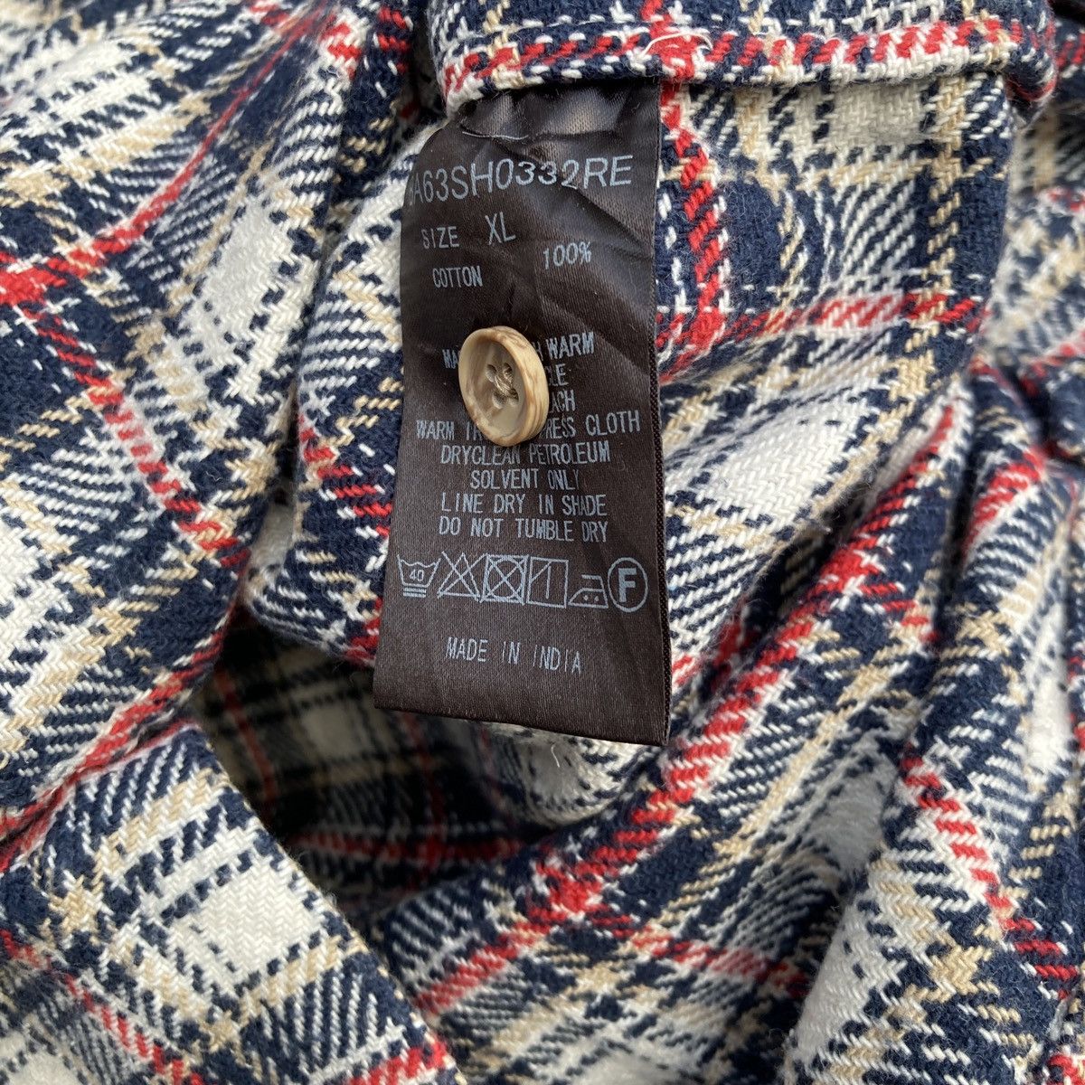 Japanese Brand × NANO universe Nano Universe Heavy Flannel Size US M / EU 48-50 / 2 - 5 Thumbnail
