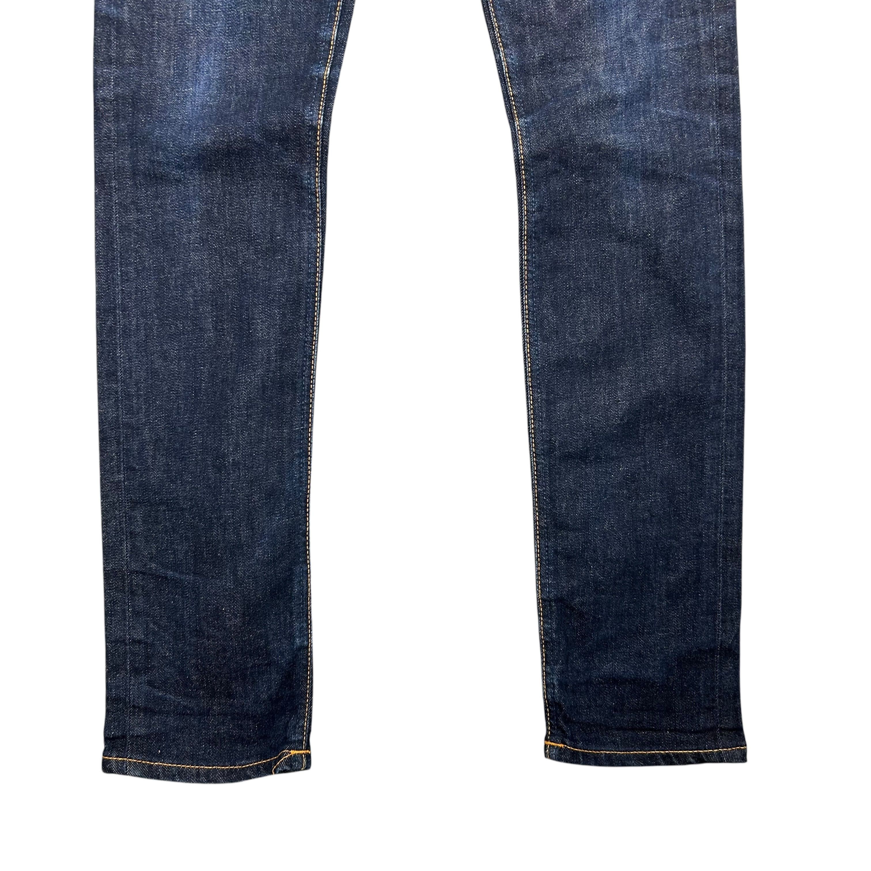 Nudie Jeans Nudie Jeans Tape Ted Org 16 Dips Dry Blue Denim Jeans W31L34 Size US 31 - 6 Thumbnail