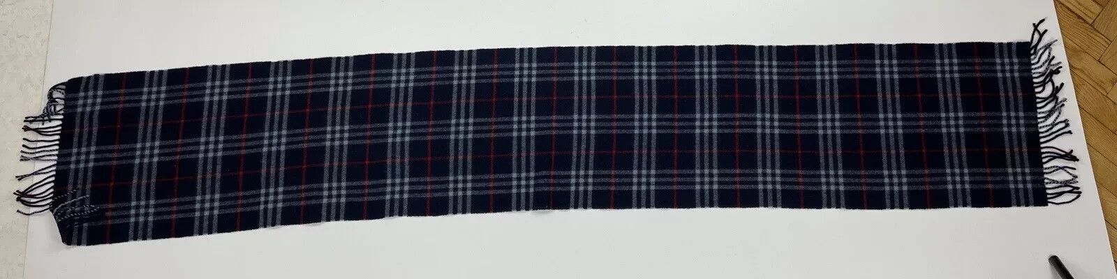 Burberry VINTAGE BURBERRYS BURBERRY WOOL LAMBSWOOL SCARF NOVA CHECK Size ONE SIZE - 2 Thumbnail