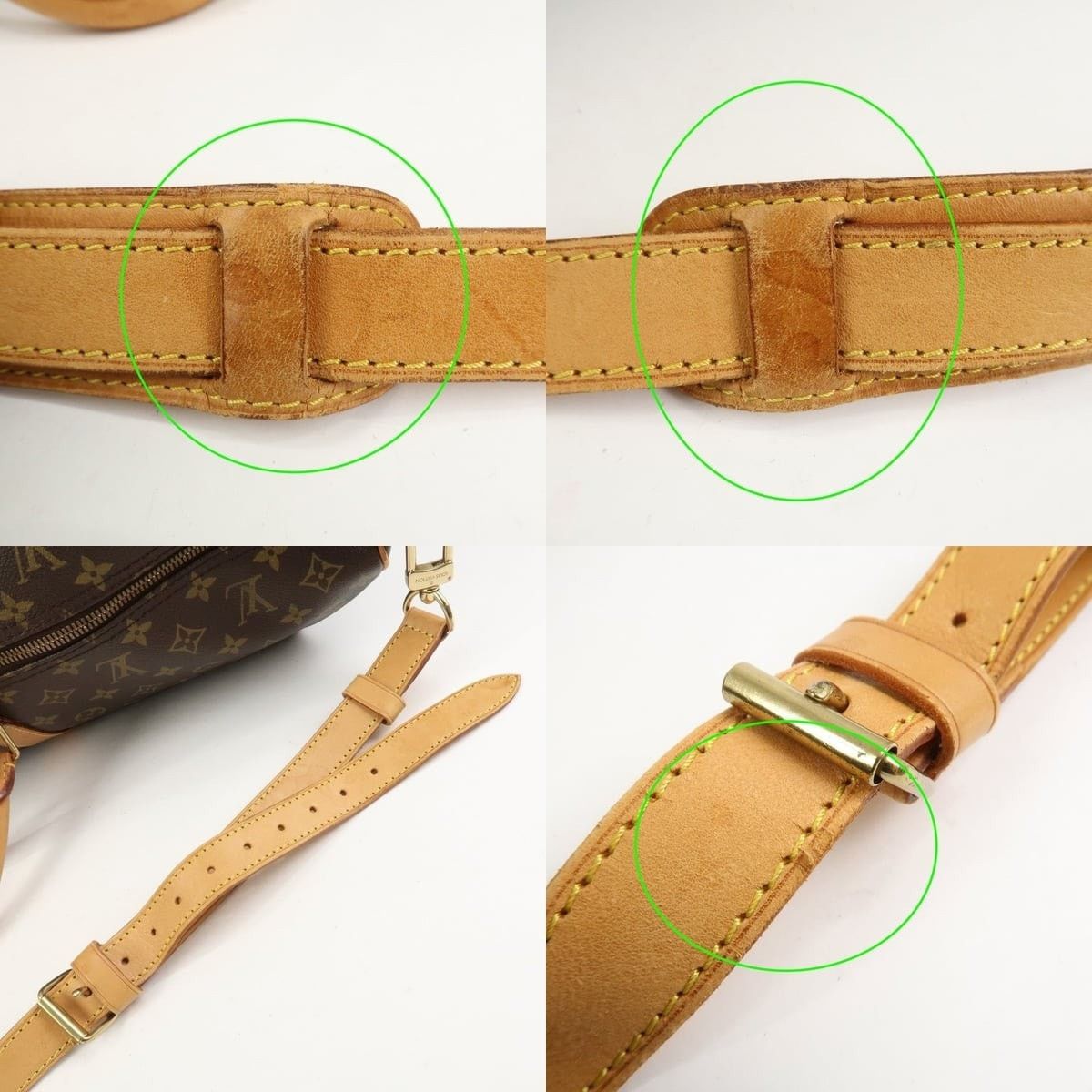Louis Vuitton Louis Vuitton Monogram Keepall Bandouliere 60 Duffle Bag Size ONE SIZE - 4 Thumbnail