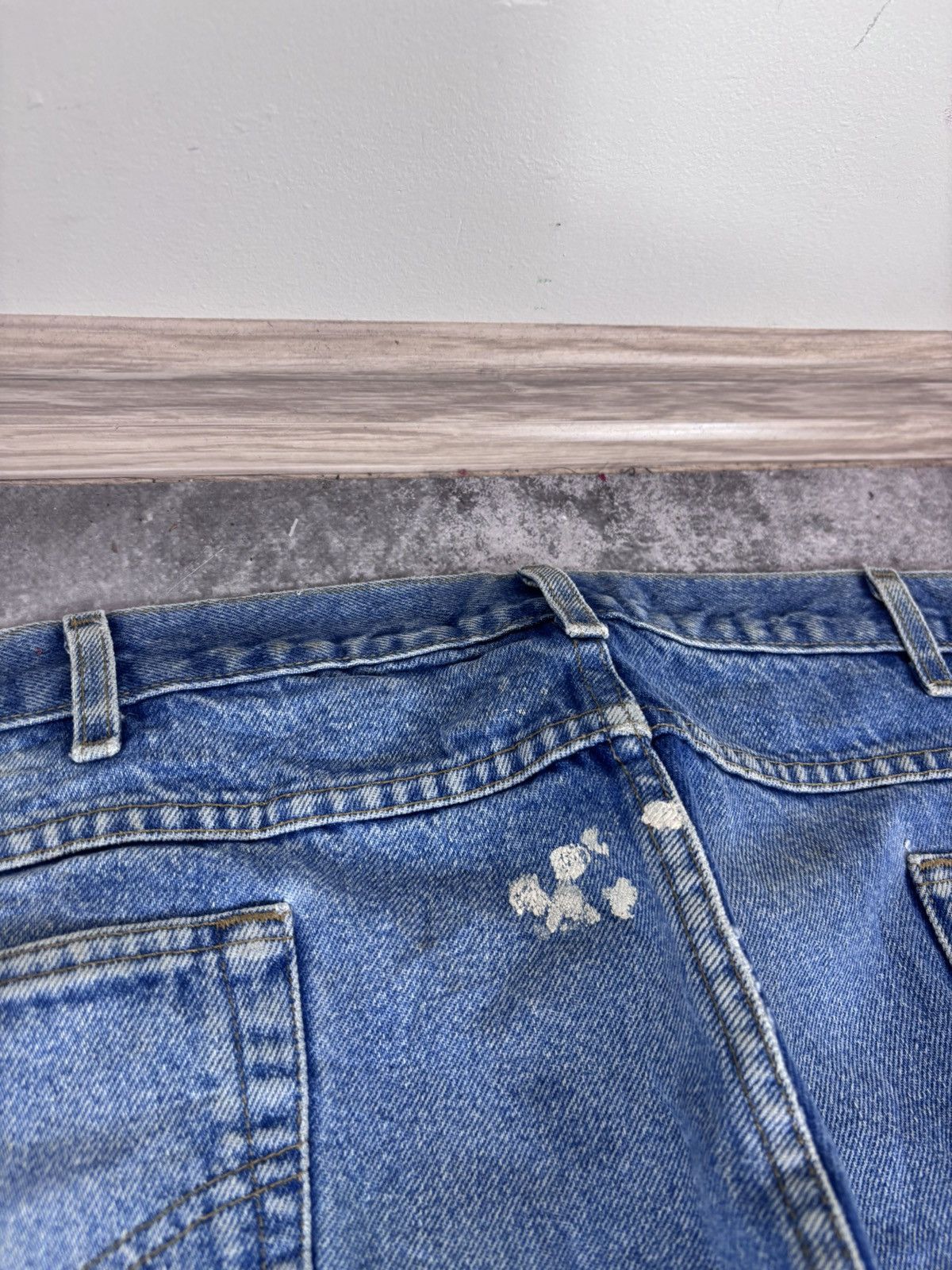 Carhartt Vintage Carhartt Men’s Denim Jeans Faded Light Blue Workwear Size US 44 / EU 60 - 11 Thumbnail