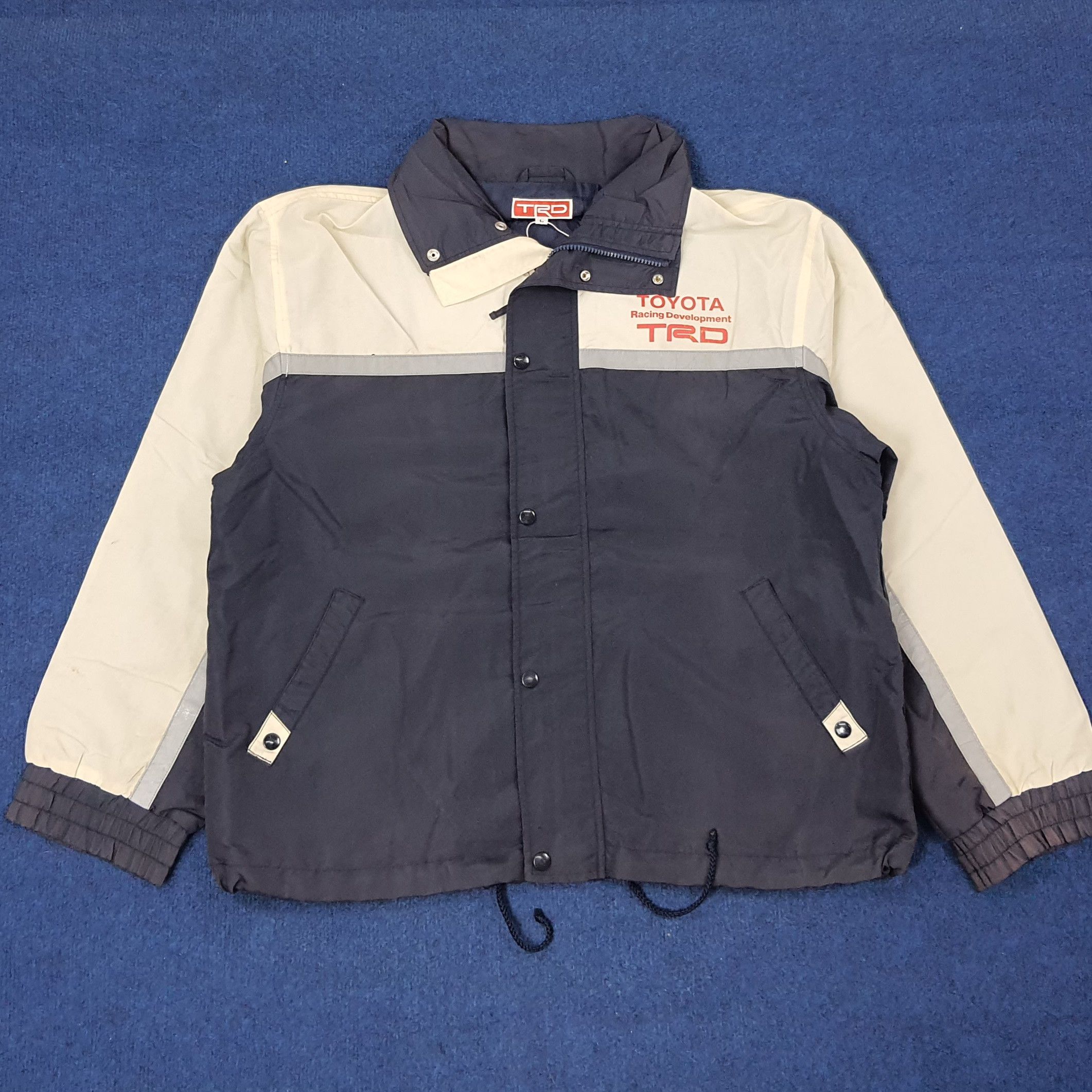 Japanese Brand Vintage TRD Toyota Racing Motorsports Jacket C243N14 Size US XL / EU 56 / 4 - 3 Thumbnail