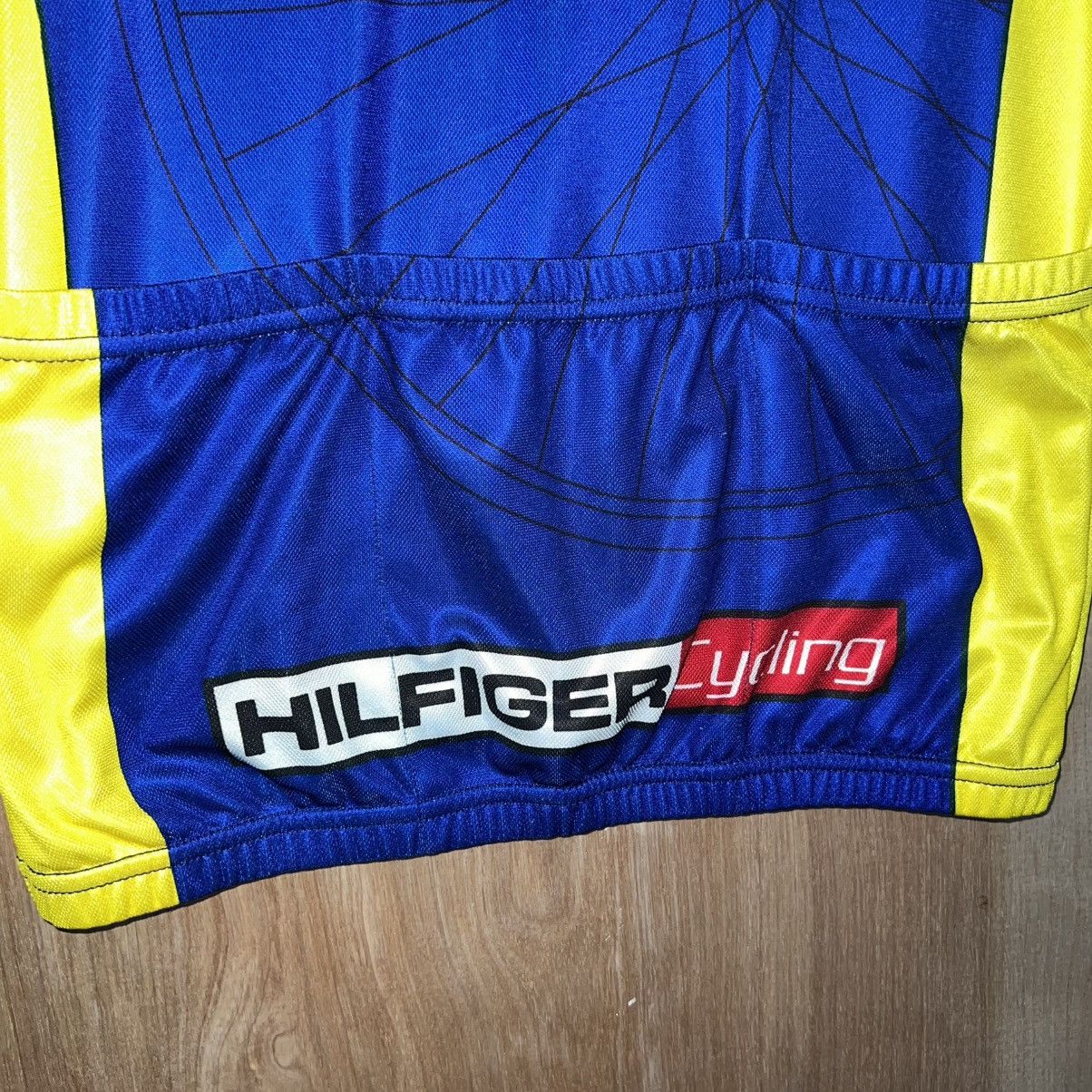 Tommy Hilfiger VINTAGE TOMMY HILFIGER USA MADE LOGO DESIGNER CYCLING JERSEY Size US XL / EU 56 / 4 - 11 Thumbnail