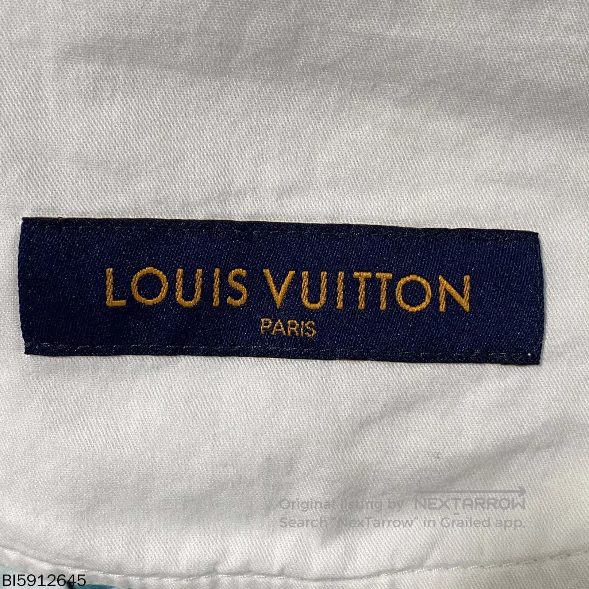 Louis Vuitton white and green checkered Louis Vuitton shorts. Size US 40 / EU 56 - 4 Thumbnail