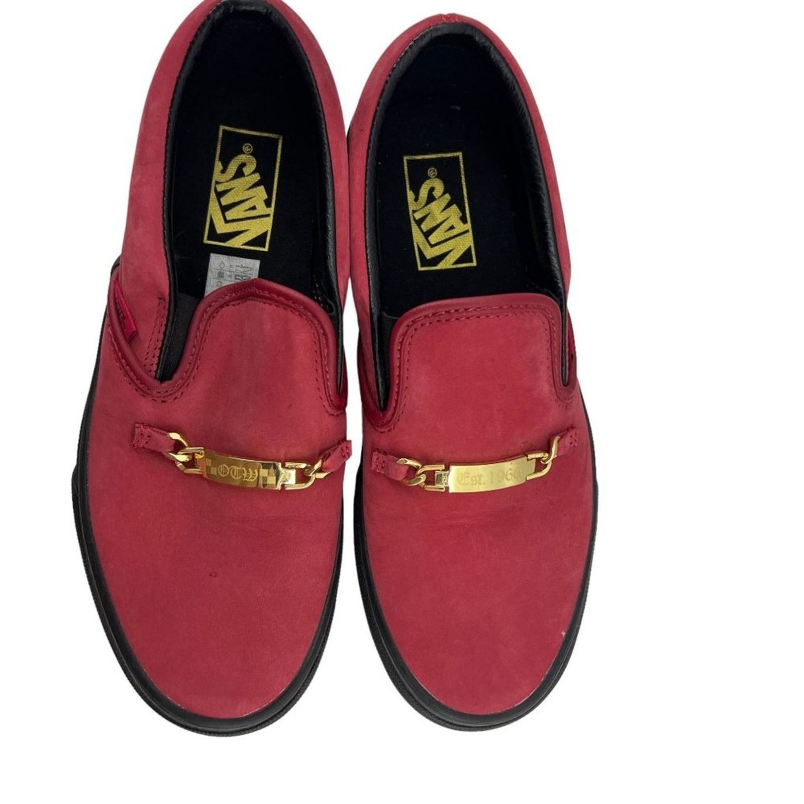 Vans Vans Classic Slip On Vans Id Chili Pepper Skate Shoes Size US 7.5 / IT 37.5 - 8 Thumbnail