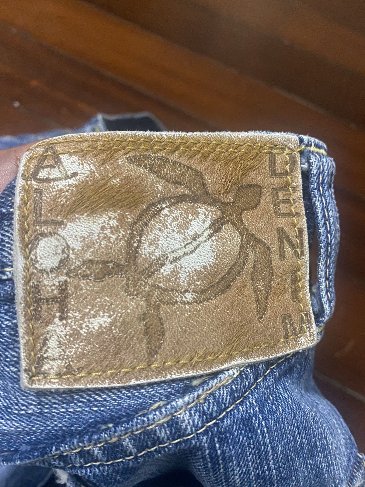 Sugar Cane vintage SUGAR CANE hawaii aloha distressed rework denim Size US 32 / EU 48 - 22 Thumbnail