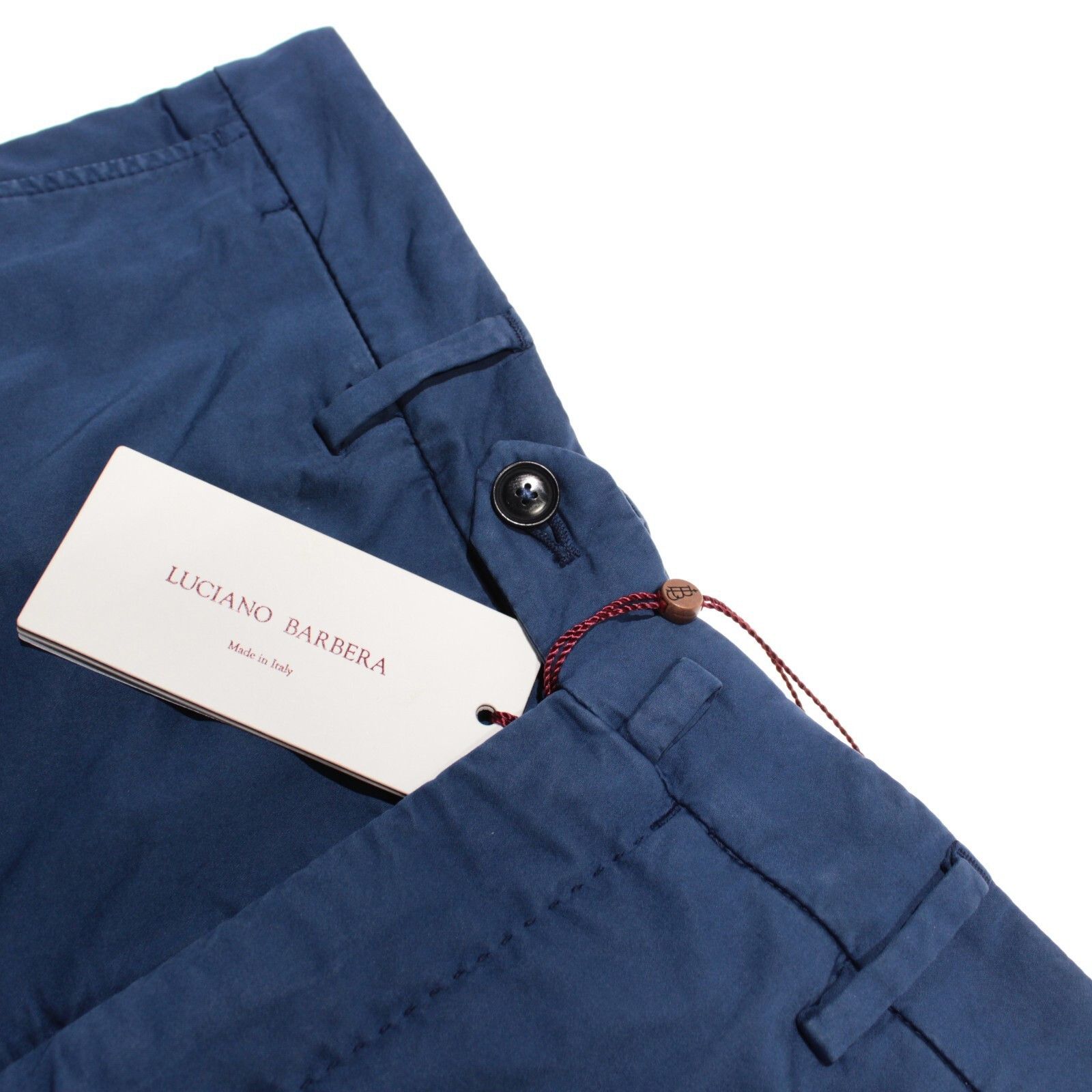 Luciano Barbera Luciano Barbera New with tags Chino Size 32 US In Blue Size US 32 / EU 48 - 1 Thumbnail