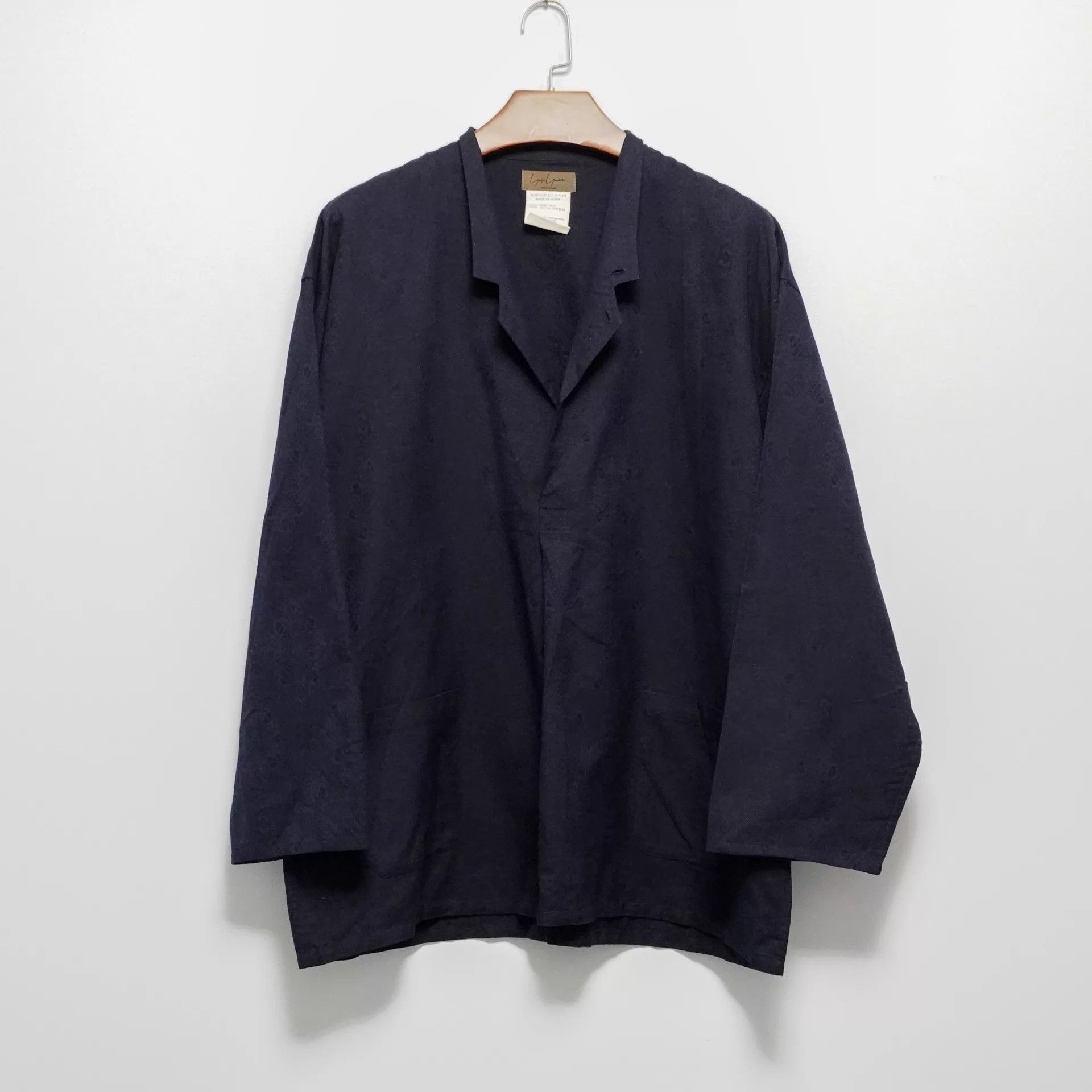 Yohji Yamamoto Yamamoto 1984SS Subtle Violet Silk-Cotton Pullover Size US M / EU 48-50 / 2 - 1 Thumbnail