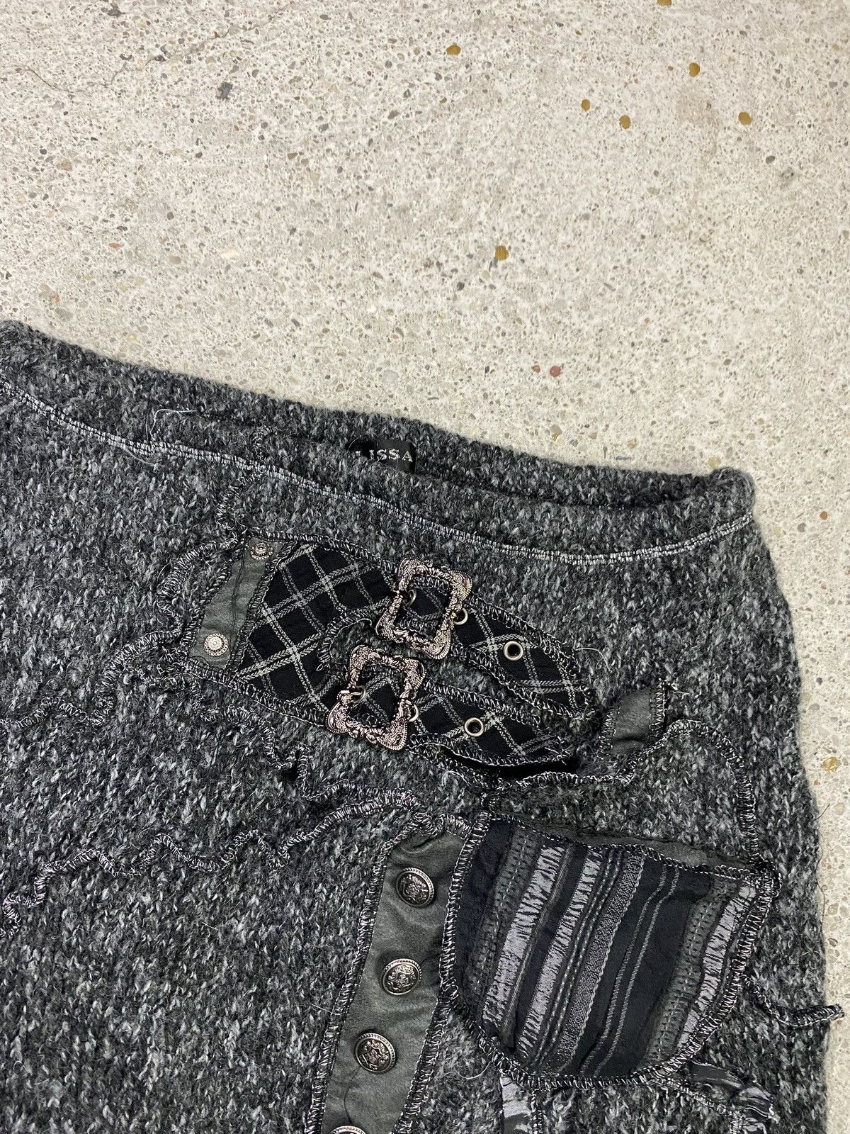 Vintage Grunge set sweater skirt Maxi Patchwork Goth Alternative Size M / US 6-8 / IT 42-44 - 14 Thumbnail