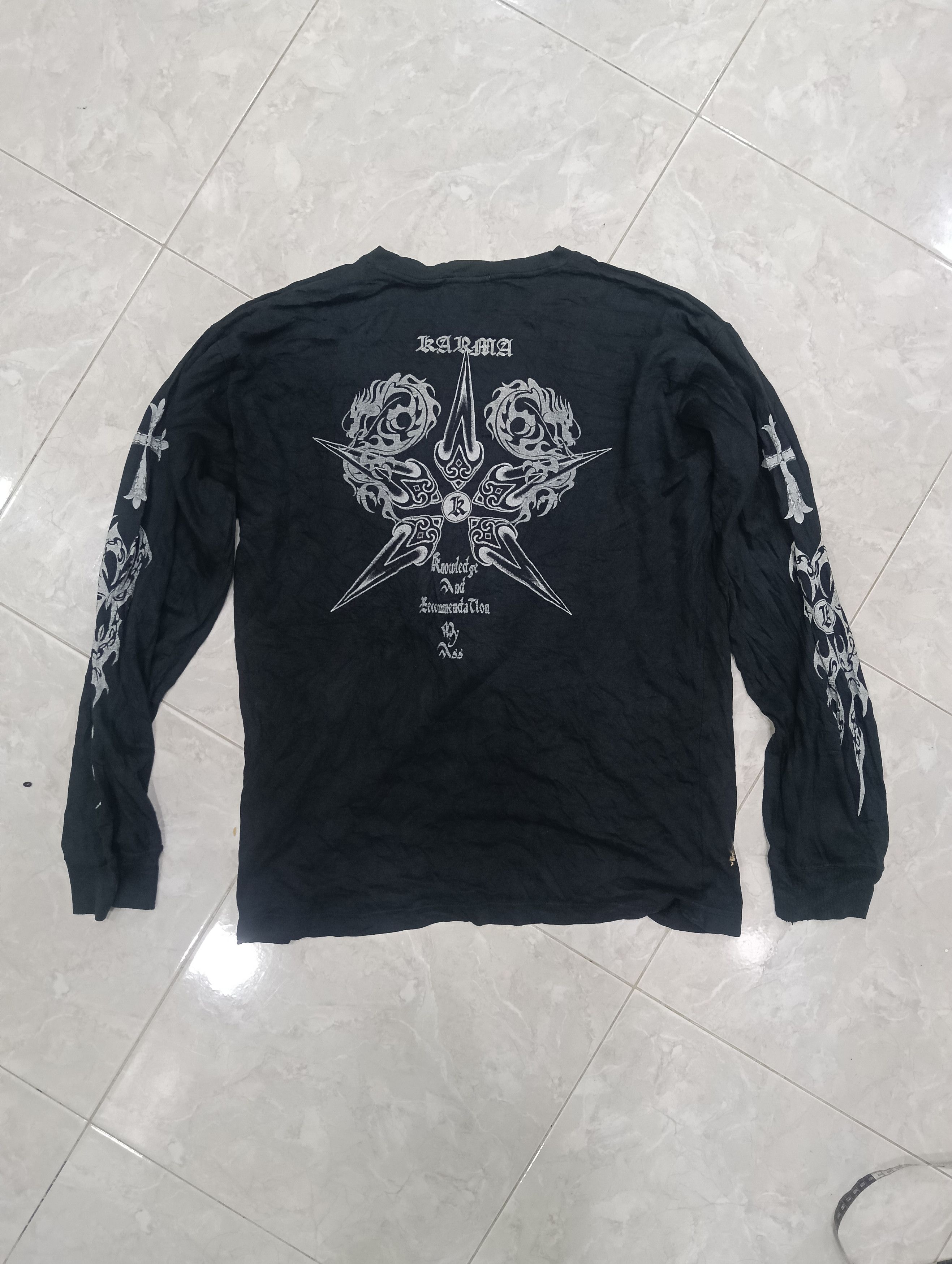 Japanese Brand Karma Japan Chrome Hearts Inspired Size US L / EU 52-54 / 3 - 2 Thumbnail