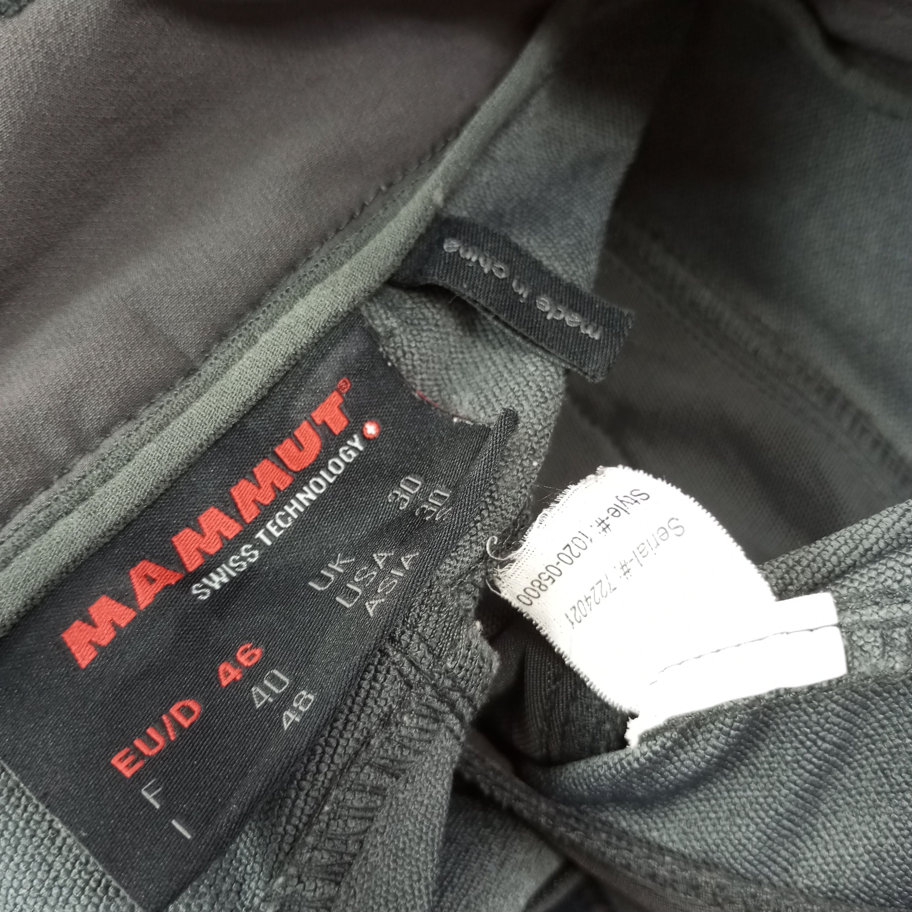Mammut Mammut Outdoor Style Pants c235n30 Size US 31 - 13 Thumbnail