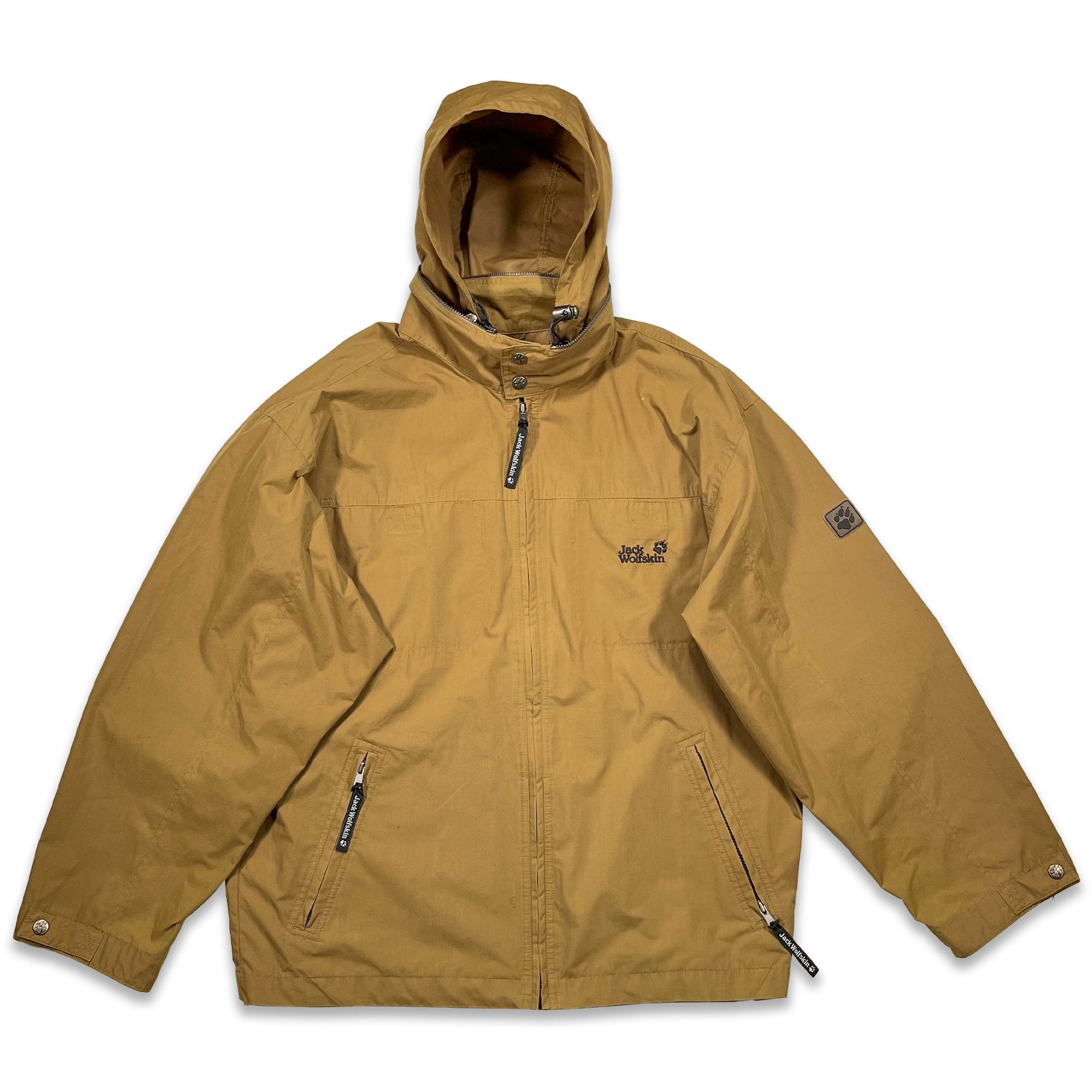 Jack Wolfskin Waterproof Jack Wolfskin jacket with suitable hood Size US XL / EU 56 / 4 - 7 Thumbnail