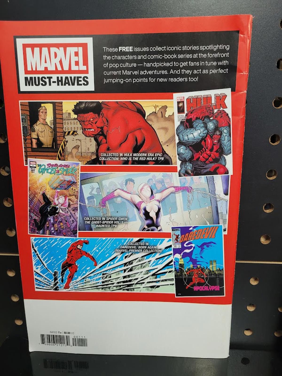 Marvel Comics Marvel Must-Haves December 2024 Hulk #3 NM Unstamped Size ONE SIZE - 2 Thumbnail