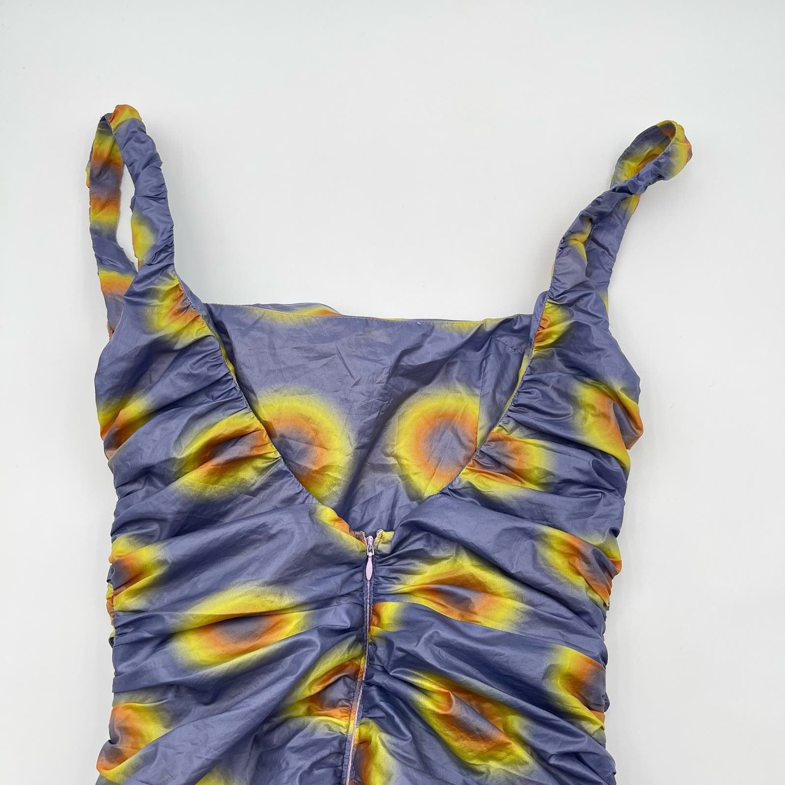 Maisie Wilen Maisie Wilen | Lady Purple Yellow Psychedelic Dot Dress M Size M / US 6-8 / IT 42-44 - 10 Thumbnail