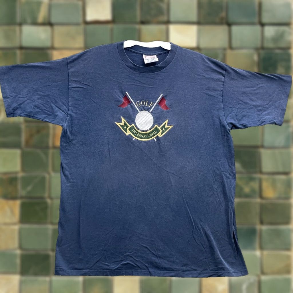 Vintage VINTAGE Crable Sportswear T-Shirt XL Golf International 90's Tee Academia Preppy USA Men Shirt Size US XL / EU 56 / 4 - 1 Thumbnail