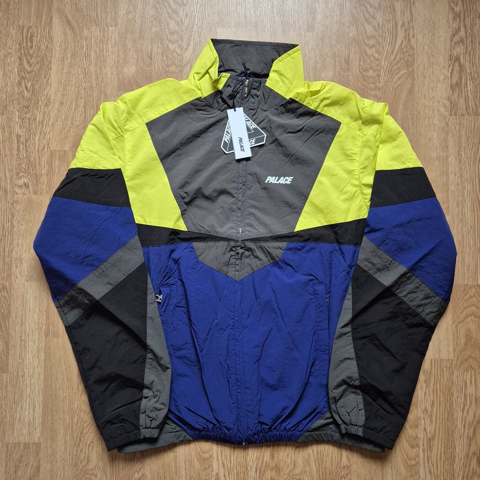 Palace Palace Pannelled Shell Jacket Navy Medium Brand New FW22 Size US XL / EU 56 / 4 - 2 Thumbnail
