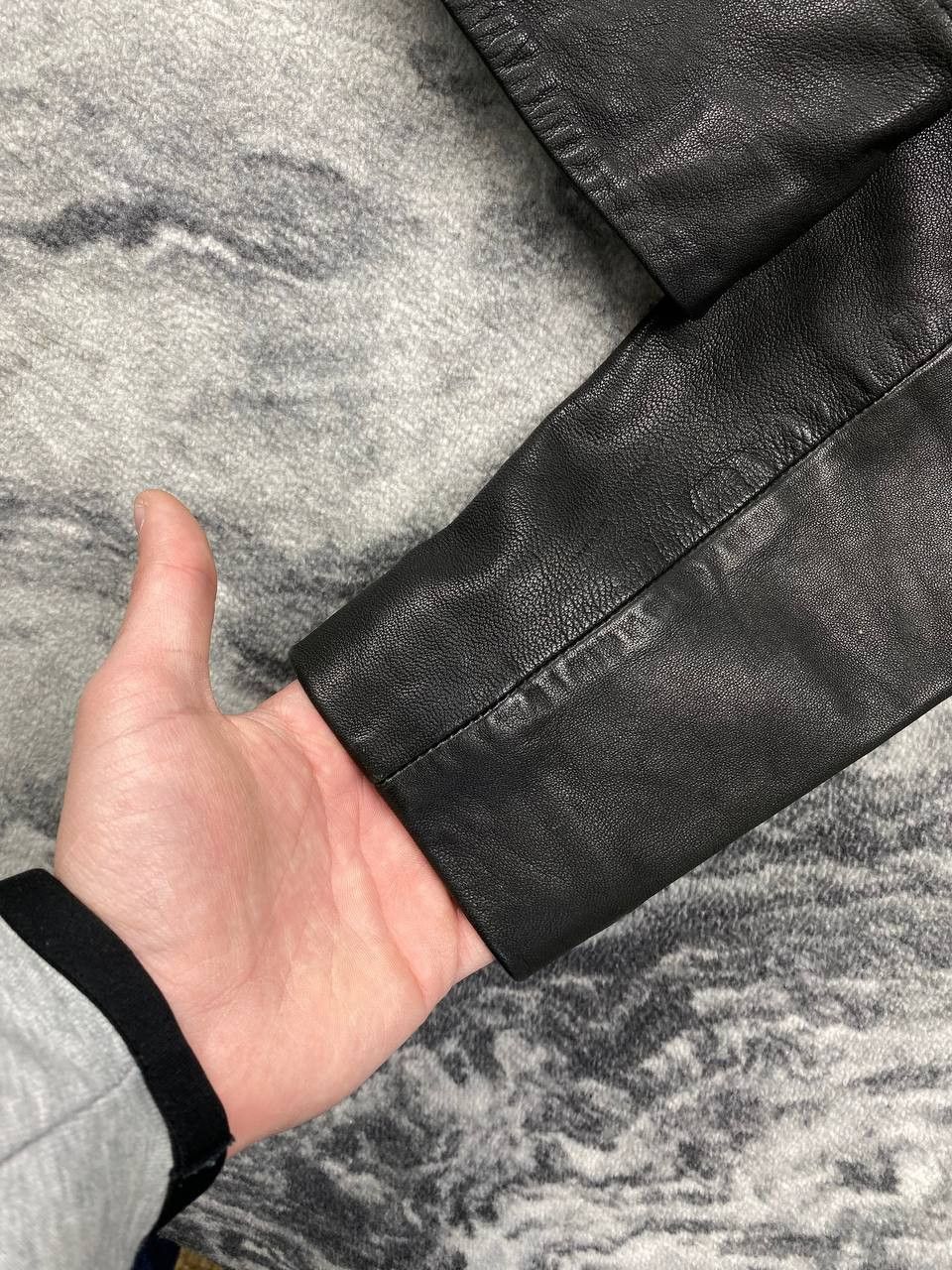 Allsaints All Saints Leather Biker Jacket Size S / US 4 / IT 40 - 3 Thumbnail