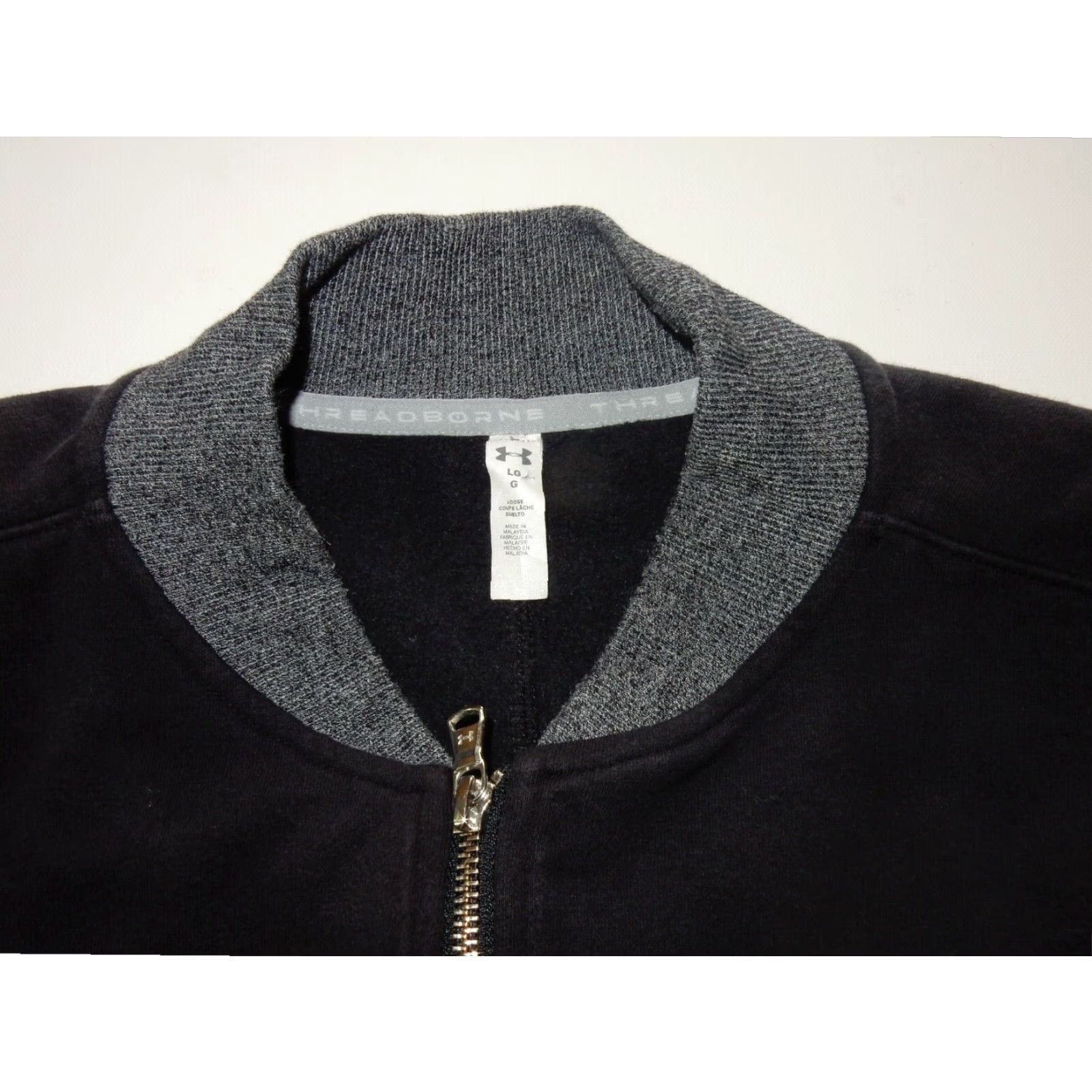 Under Armour Under Armour Mens Black Bomber Jacket Size Large Size US L / EU 52-54 / 3 - 5 Thumbnail