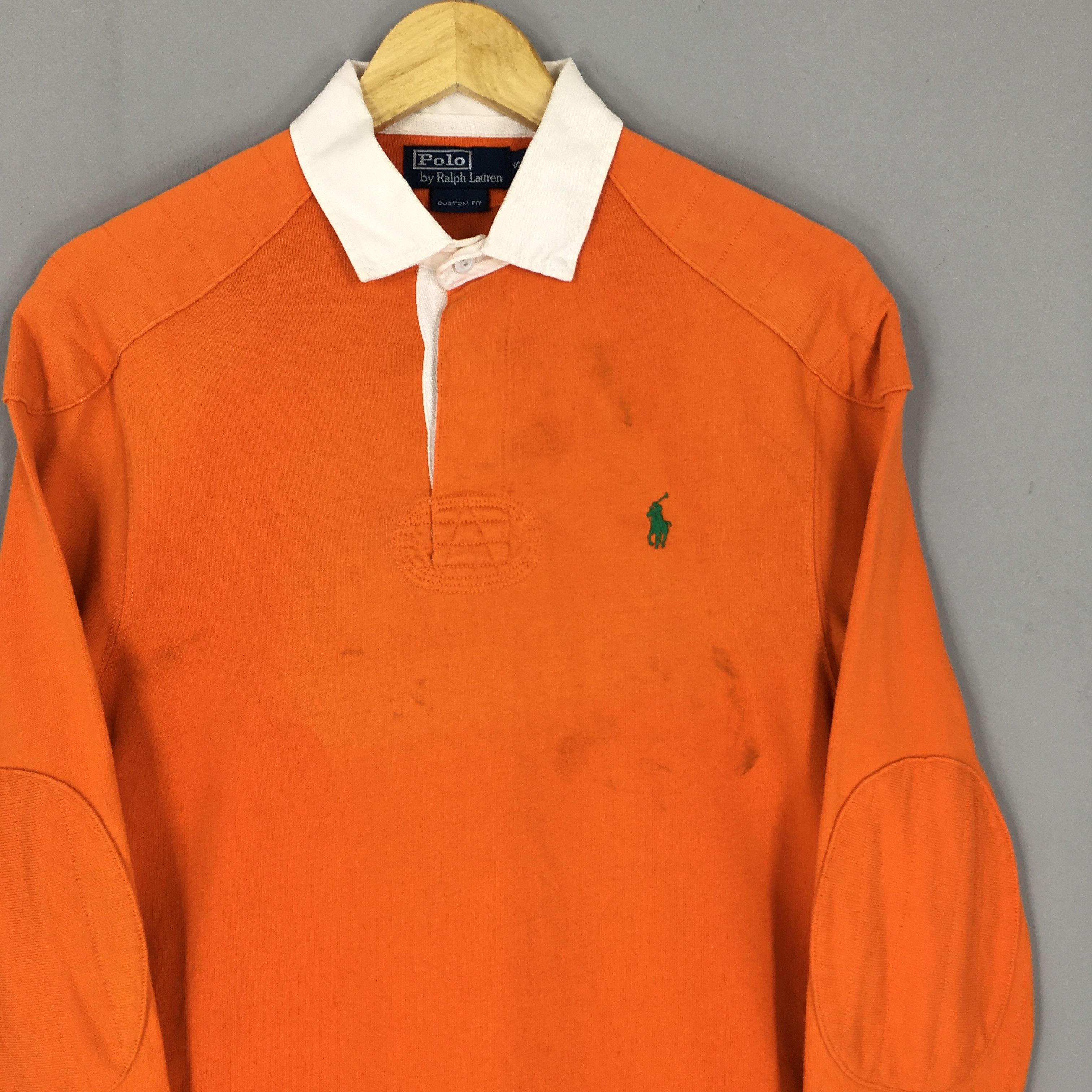 Polo Ralph Lauren Vintage 90s Polo Ralph Lauren Rugby Shirt Small Size US S / EU 44-46 / 1 - 2 Thumbnail