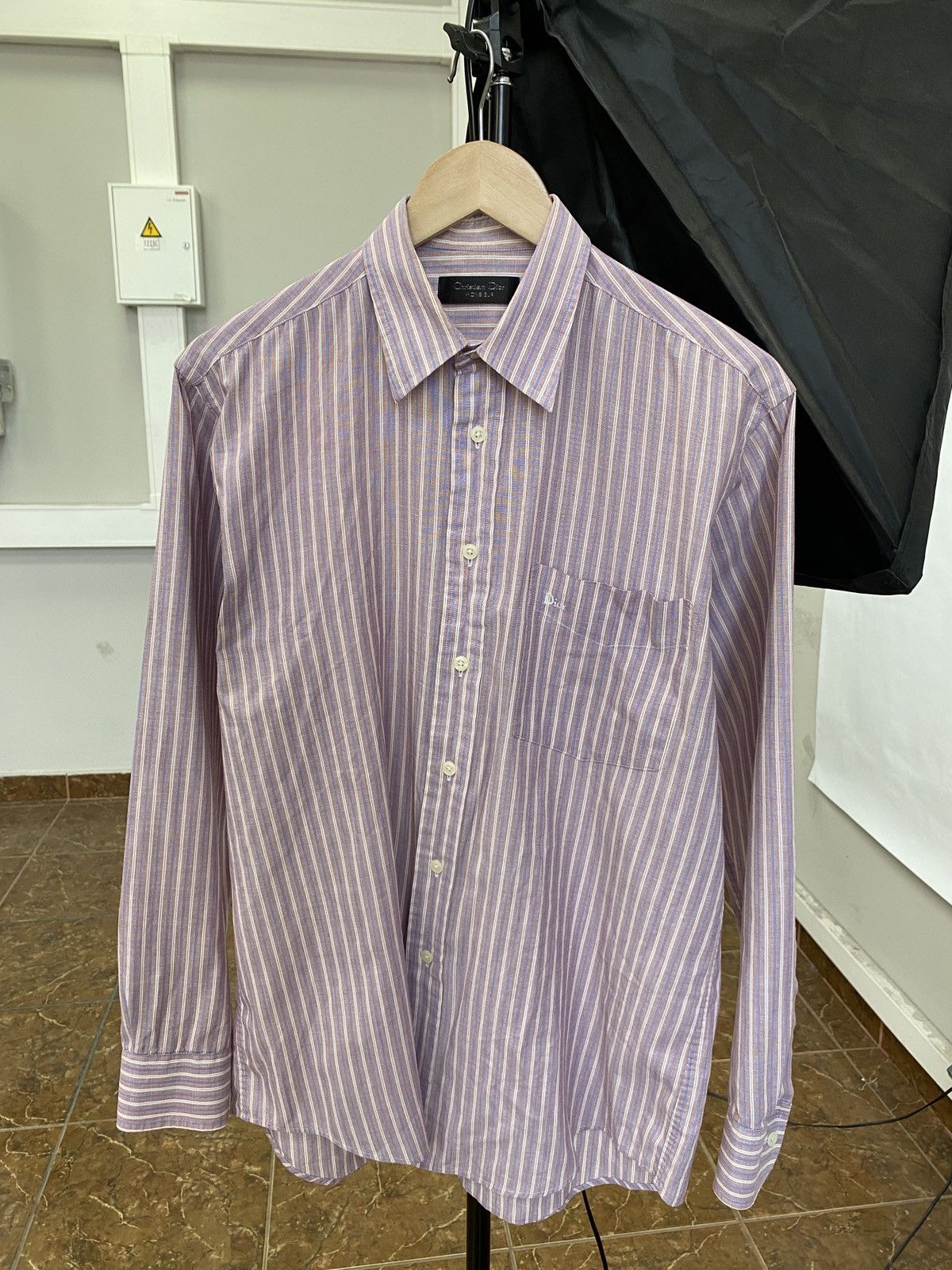 Christian Dior Monsieur Vintage 90s Dior Shirt Long Sleeve Rare Retro Hype Y2K Size US M / EU 48-50 / 2 - 1 Thumbnail