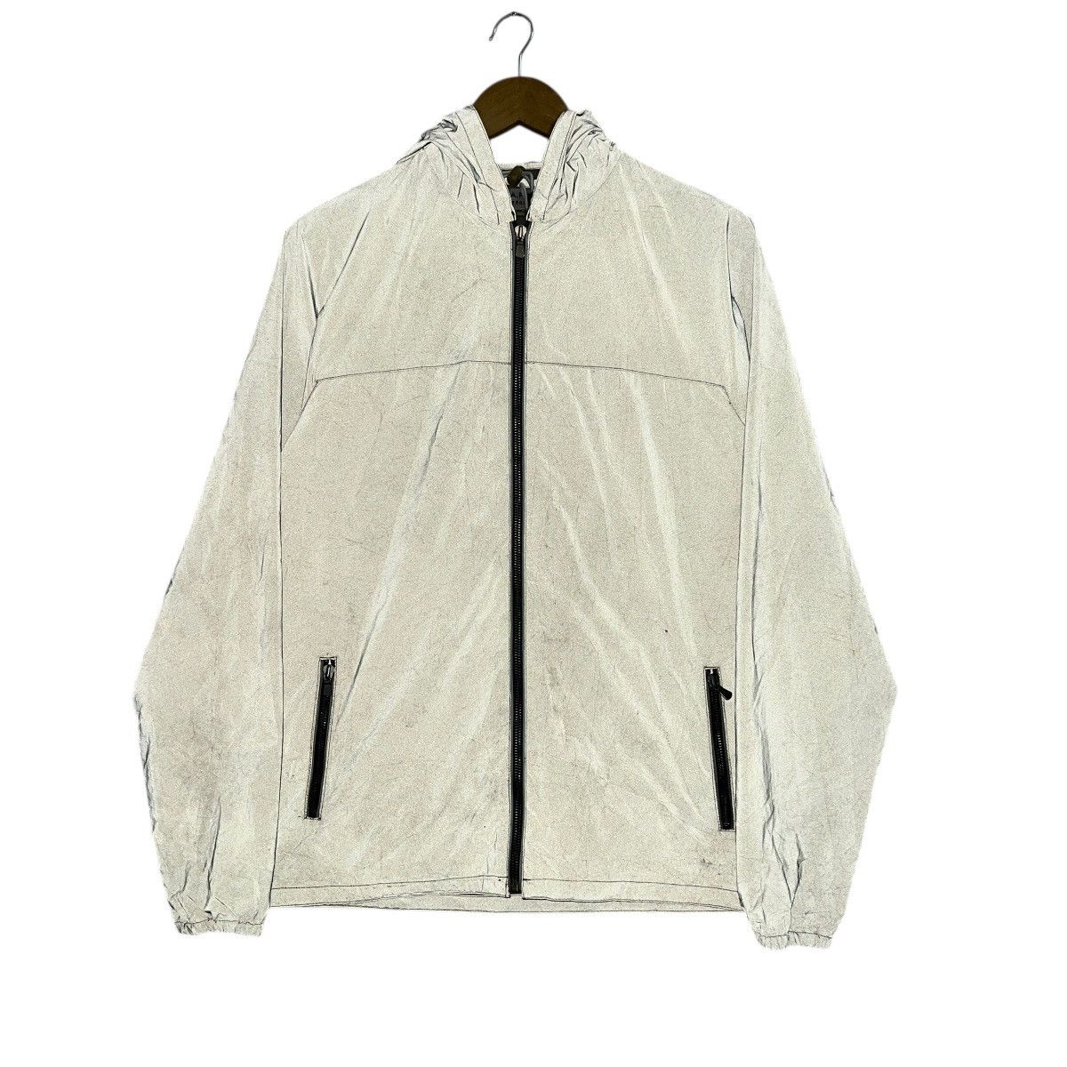 A.P.C. A.P.C. UNDERGROUND REFLECTIVE HOODIE JACKET Size US S / EU 44-46 / 1 - 1 Thumbnail