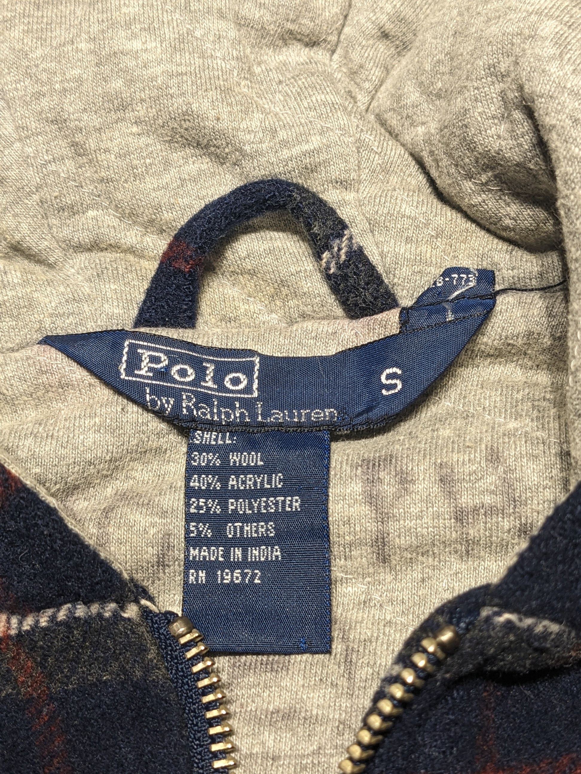 Polo Ralph Lauren Polo Wool Hooded light jacket womens xs Size XS / US 0-2 / IT 36-38 - 7 Thumbnail