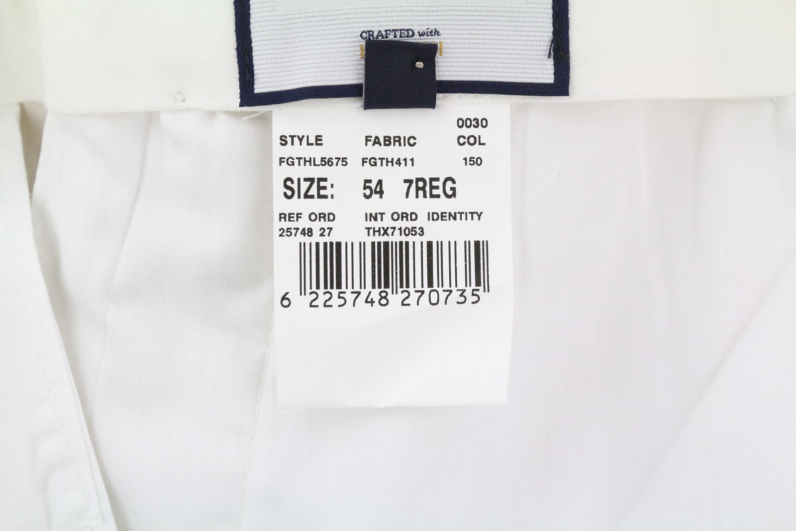 Tommy Hilfiger ROCK VELVET LARDINI W38 Corduroy Pleated Leg Trousers 85359 Size US 38 / EU 54 - 9 Thumbnail