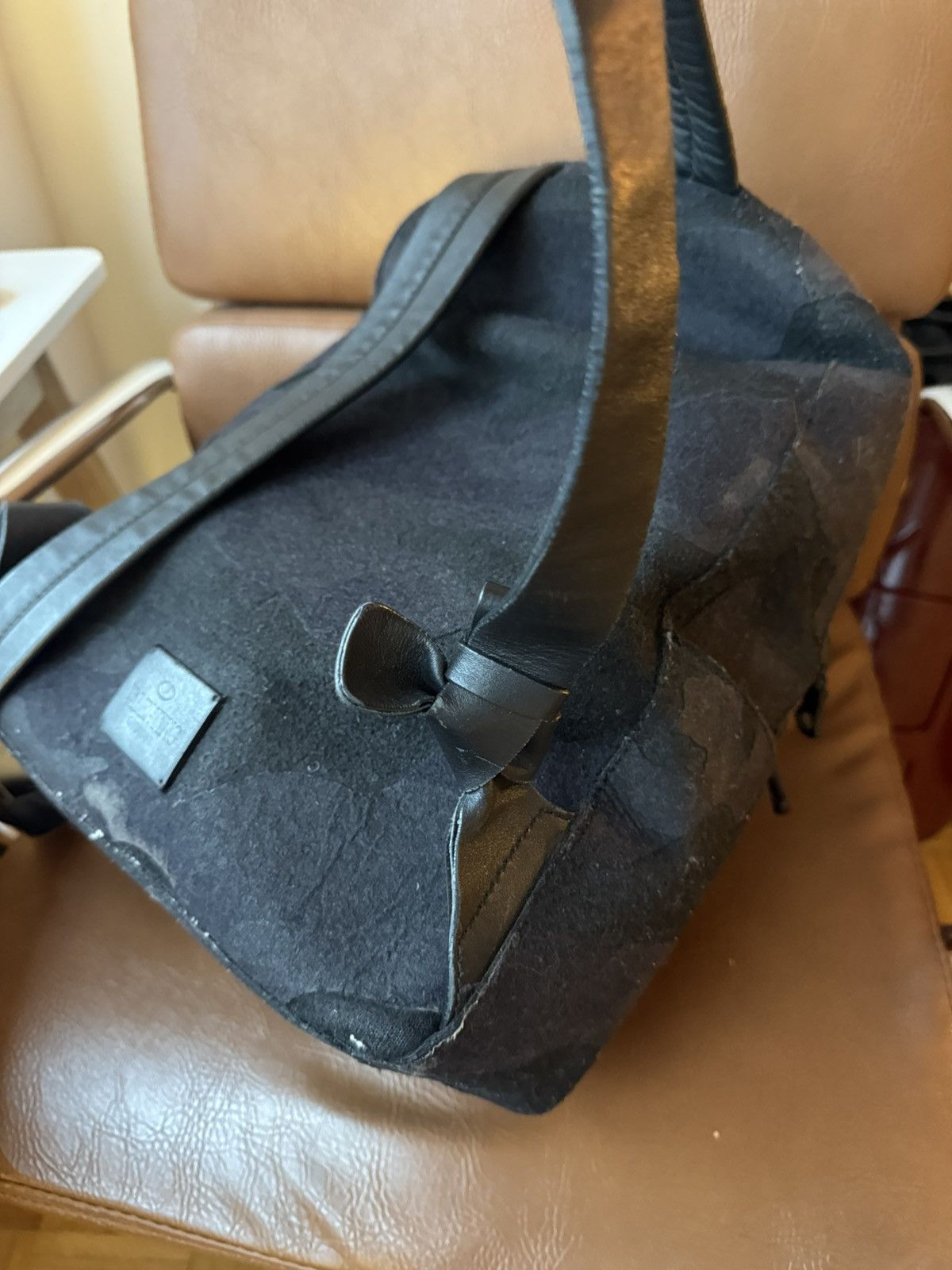 Valentino Valentino Garavani Wool Camouflage-Pattern Backpack Size ONE SIZE - 4 Thumbnail