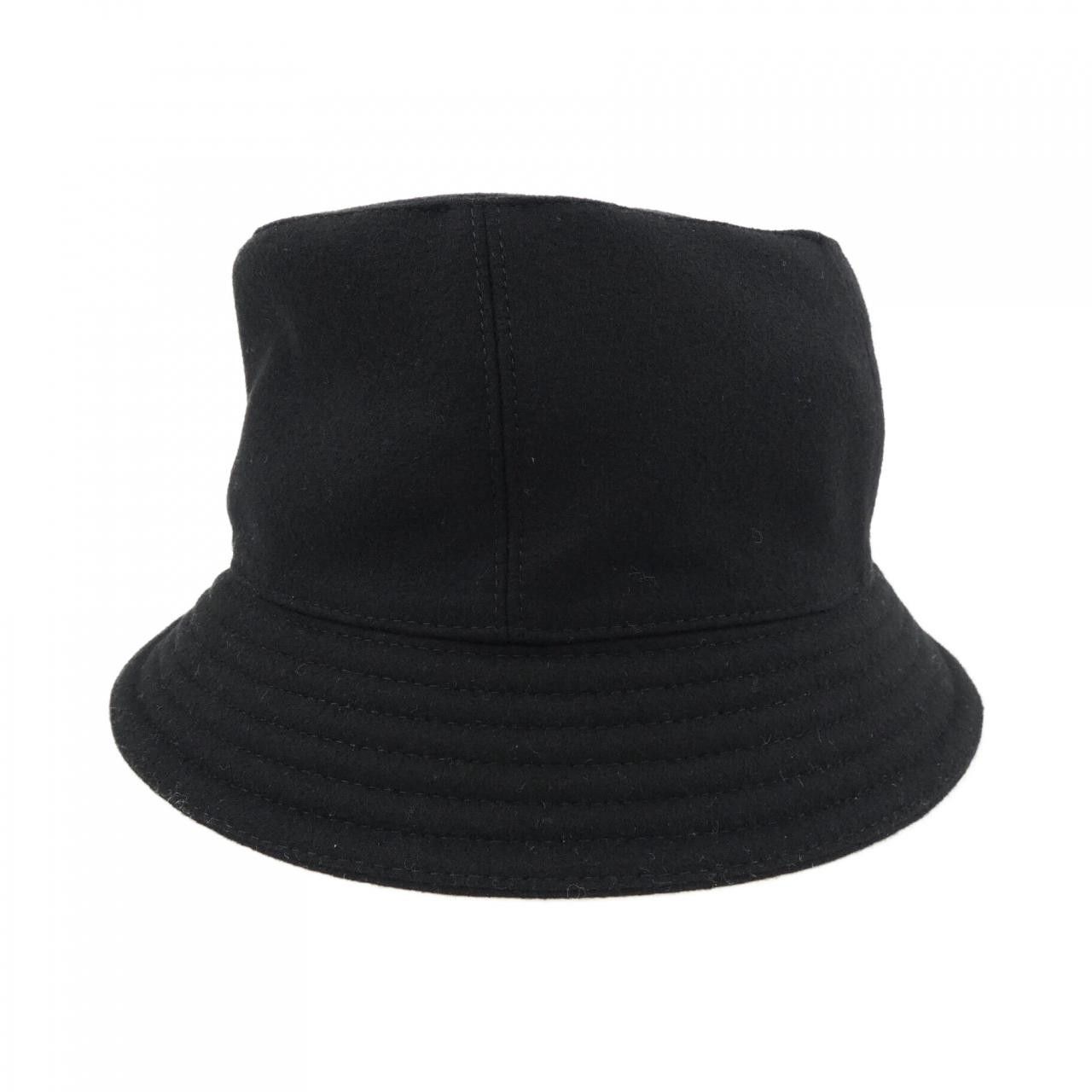 Hermes DALTON Rabbit Hat Hermès Brown Rabbit Felt Fedora Hat Size 58 cm main image 2