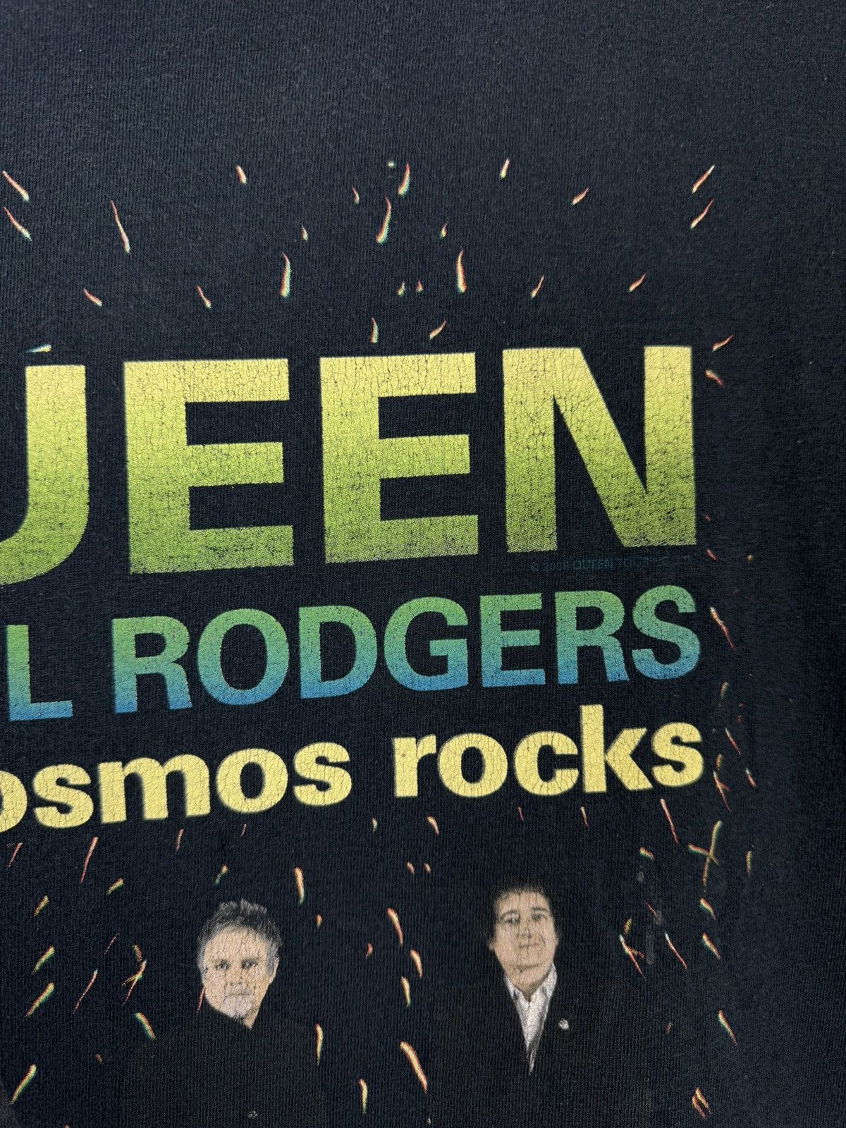 Band Tees Queen + Paul Rodgers The Cosmos Rocks Tour 2008 T-shirt Size US L / EU 52-54 / 3 - 9 Thumbnail