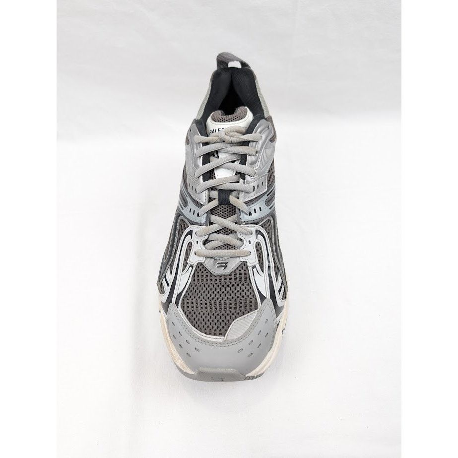 Balenciaga o1rshd1 Rubber X-Pander Sneakers in Grey/Black/White Size US 11 / EU 44 - 7 Thumbnail