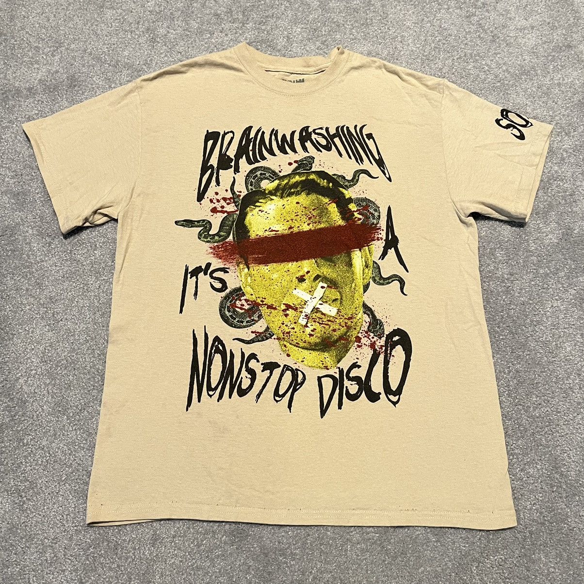 Band Tees × Vintage System of a Down Brainwashing Its Nonstop Disco Band T Shirt Size US M / EU 48-50 / 2 - 1 Thumbnail
