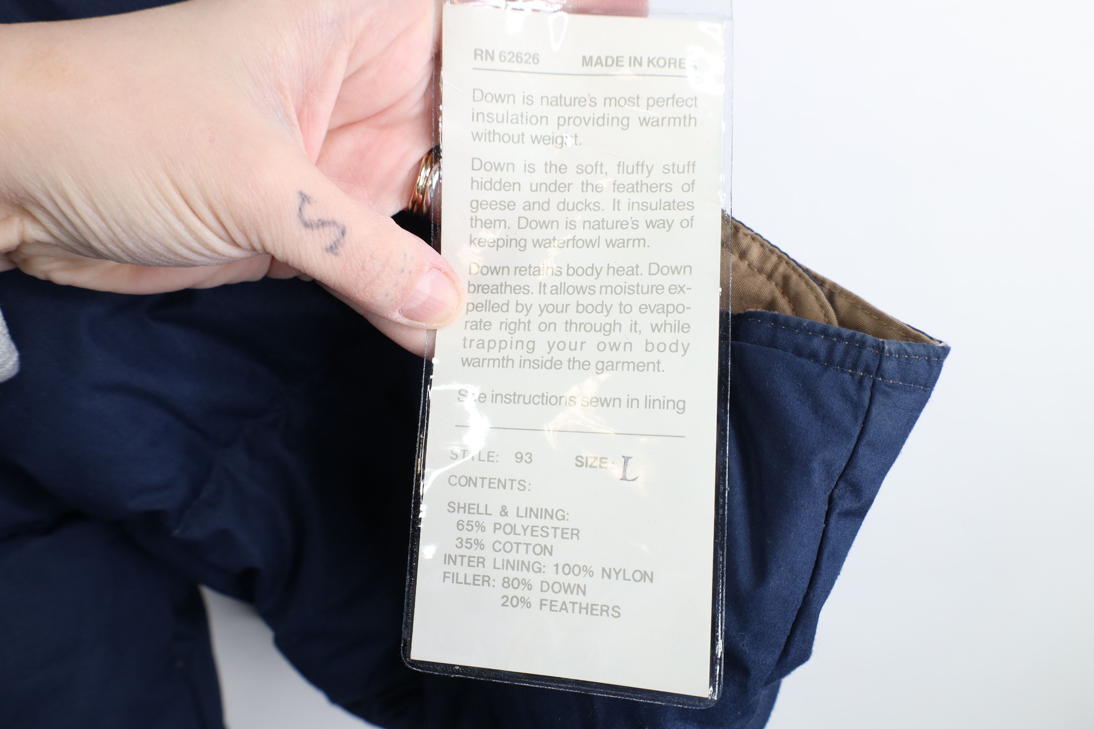 Vintage Deadstock Vintage 90s Streetwear Reversible Puffer Jacket Size US L / EU 52-54 / 3 - 6 Thumbnail