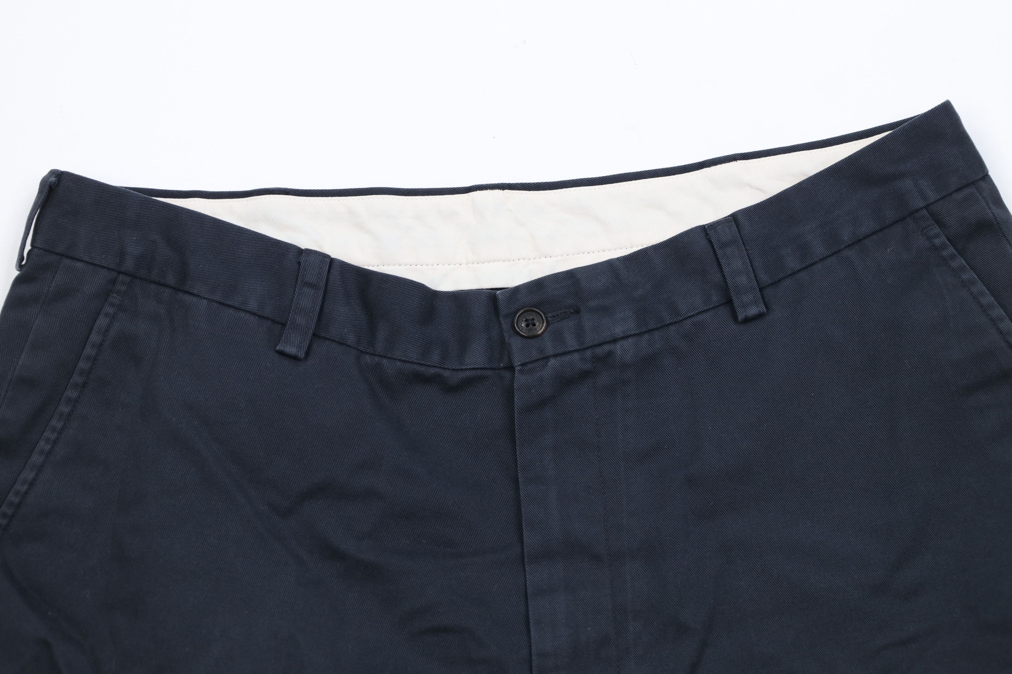 Brooks Brothers Vintage 90s Brooks Brothers Heavy Cotton Chino Shorts Black Size US 34 / EU 50 - 2 Thumbnail