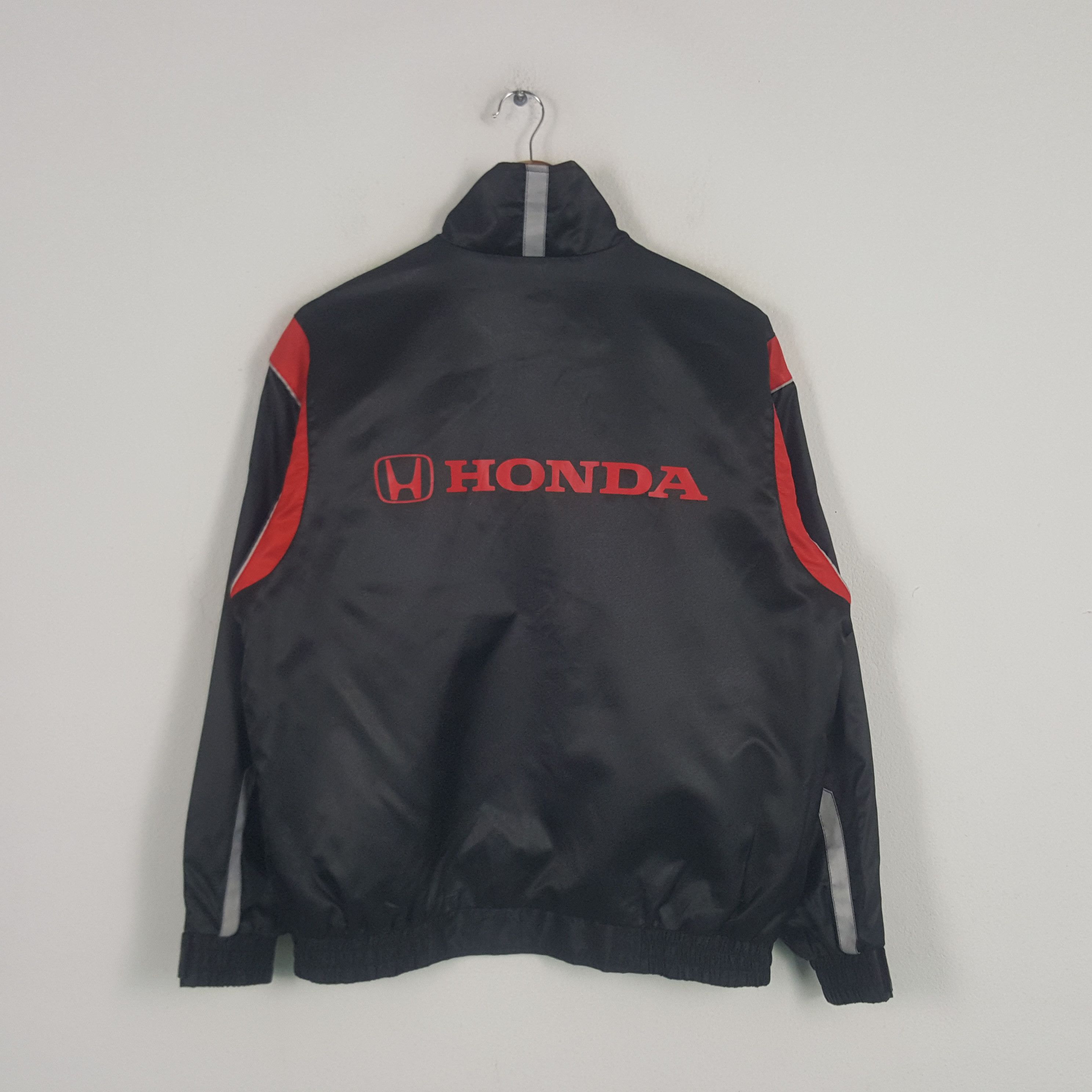 Honda × Vintage Vintage Honda Japanese Racing Team Windbreaker Jacket Size US L / EU 52-54 / 3 - 1 Thumbnail