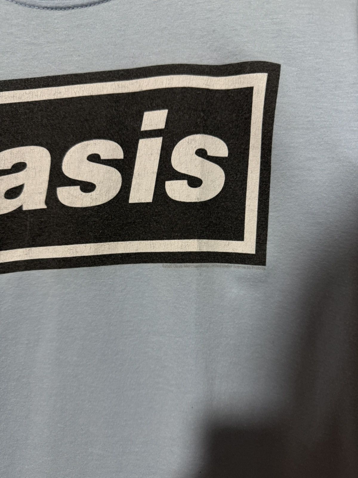Band Tees Vintage 2020 Oasis Box Logo Rock Band T-Shirt Y2K Hype Size US S / EU 44-46 / 1 - 5 Thumbnail