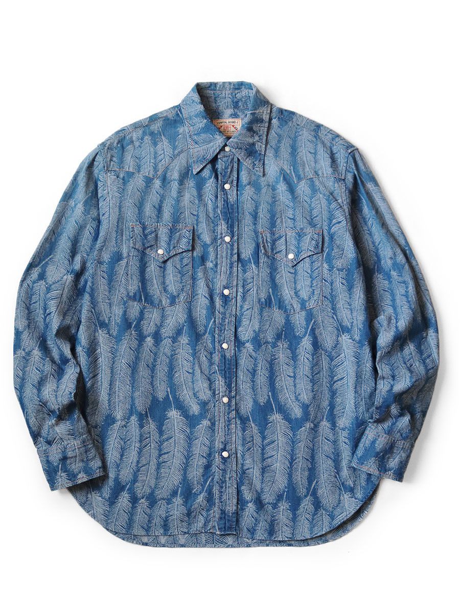 Kapital 5oz Magpie Denim Husky Western Shirt