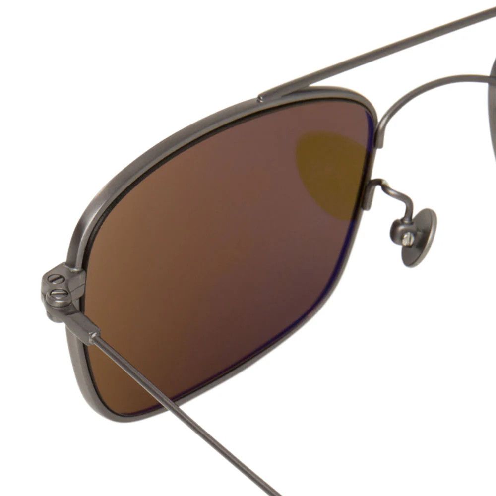 Ann Demeulemeester Ann Demeulemeester Sunglasses Rectangular Antique Silver Size ONE SIZE - 1 Thumbnail