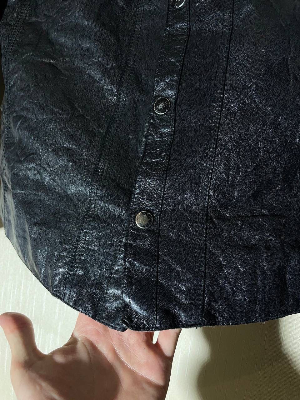 Allsaints × Vintage Allsaints Vintage Biker Leather Jacket Size US M / EU 48-50 / 2 - 7 Thumbnail