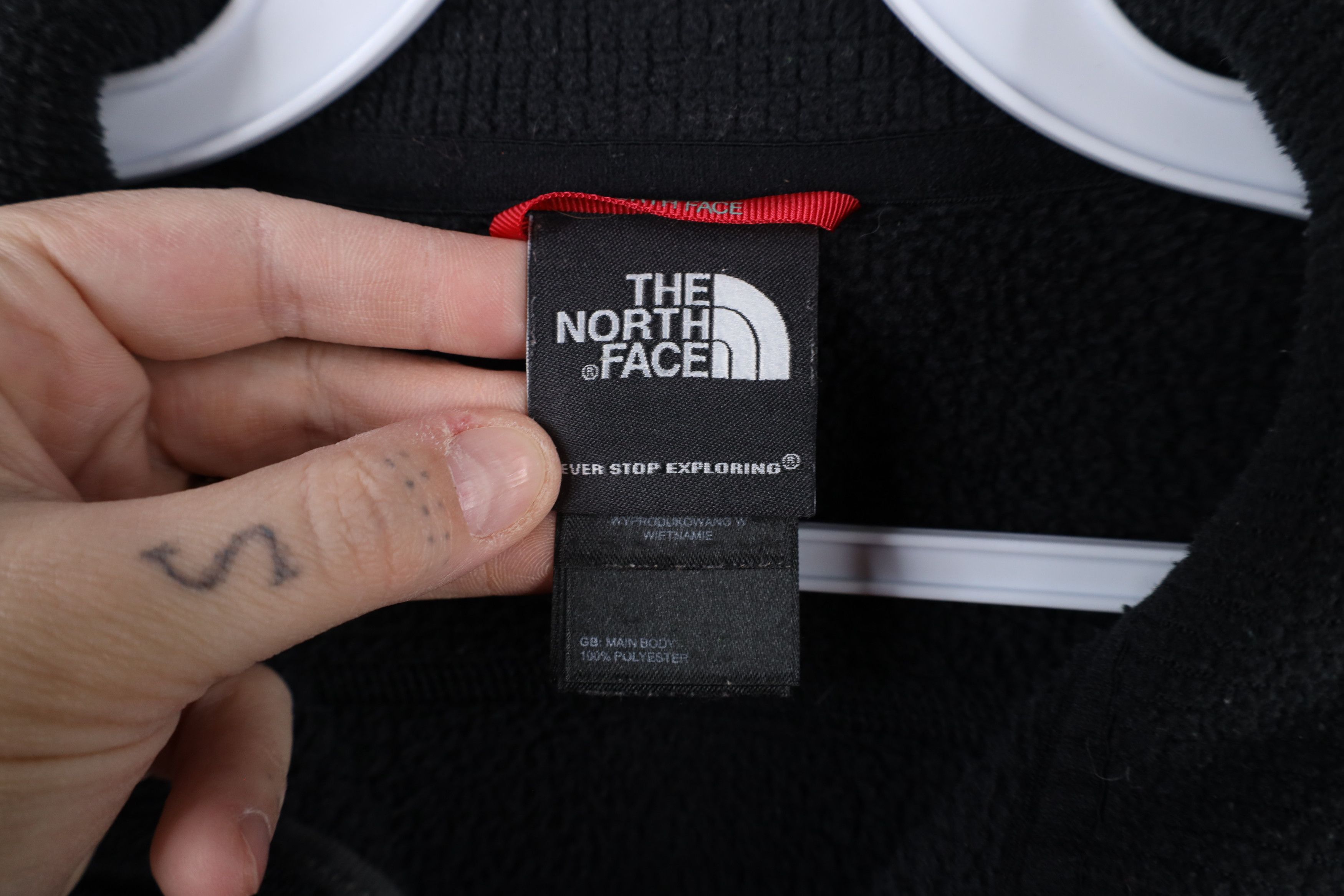The North Face × Vintage Vintage The North Face Fleece Half Zip Pullover Sweater Size US S / EU 44-46 / 1 - 5 Thumbnail