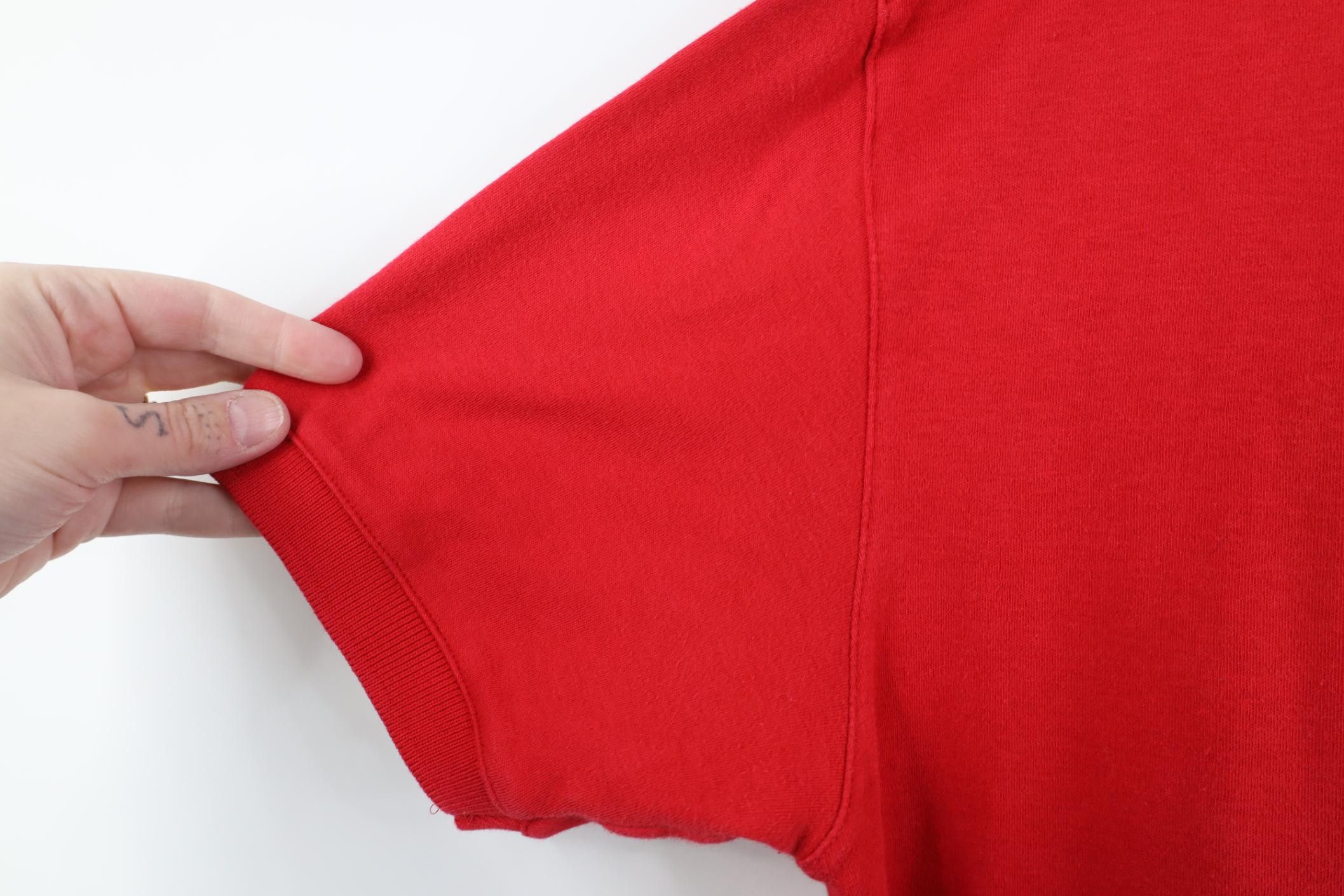 Eddie Bauer Vintage 90s Eddie Bauer Soft Cotton Golf Polo Shirt Red Size US M / EU 48-50 / 2 - 7 Thumbnail