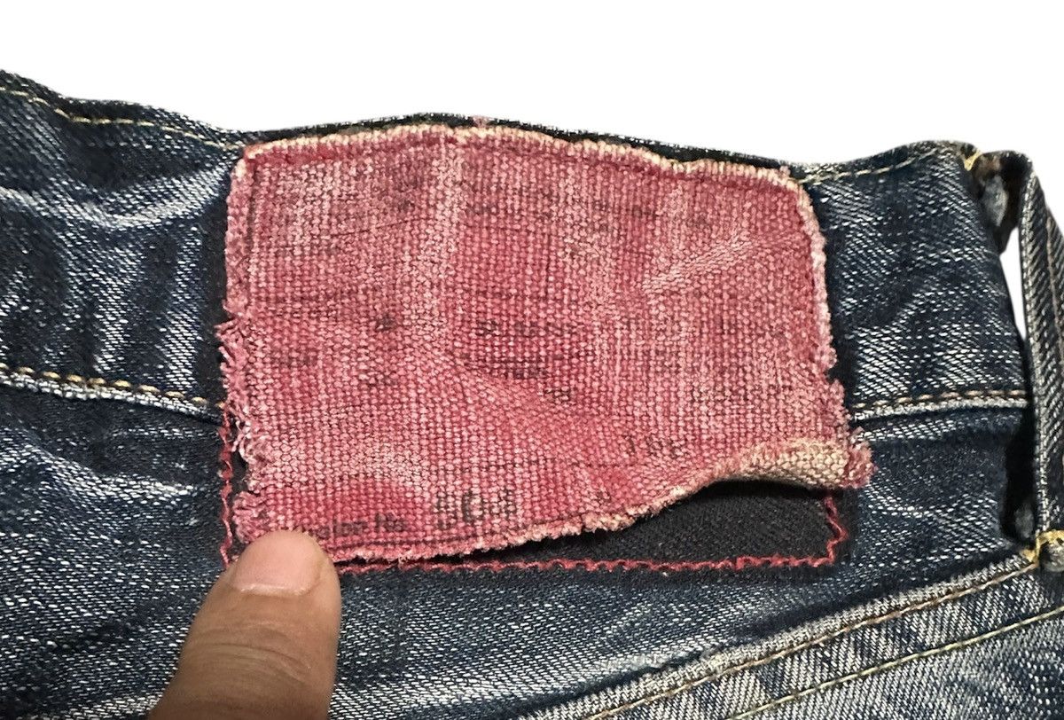 Edwin Vintage Edwin 504 Straight Leg Jeans Distressed Size US 31 - 7 Thumbnail