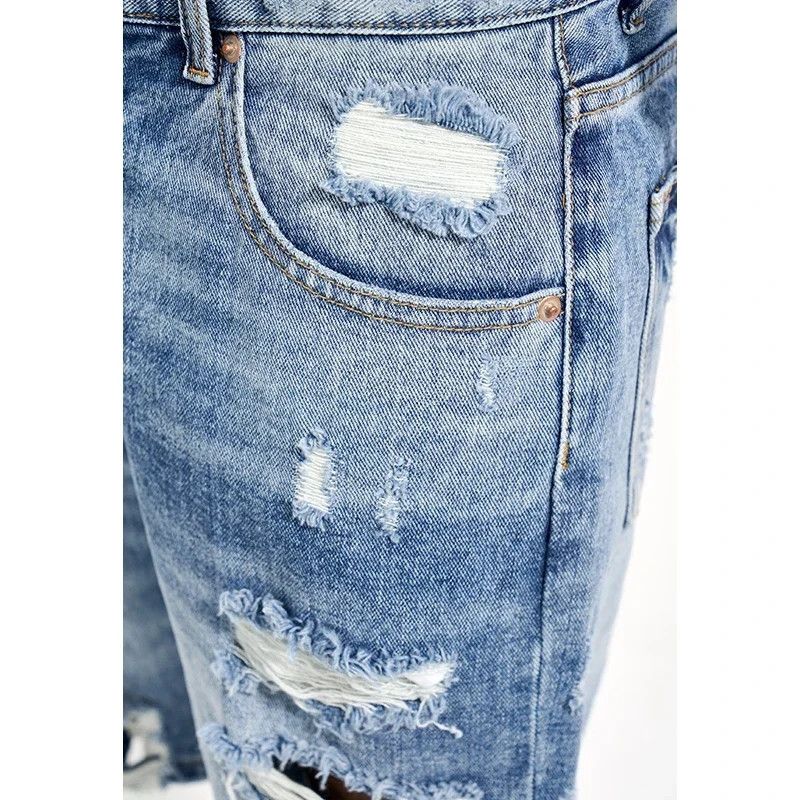Japanese Brand × Vintage Frayed Ripped Jorts Size US 34 / EU 50 - 4 Thumbnail
