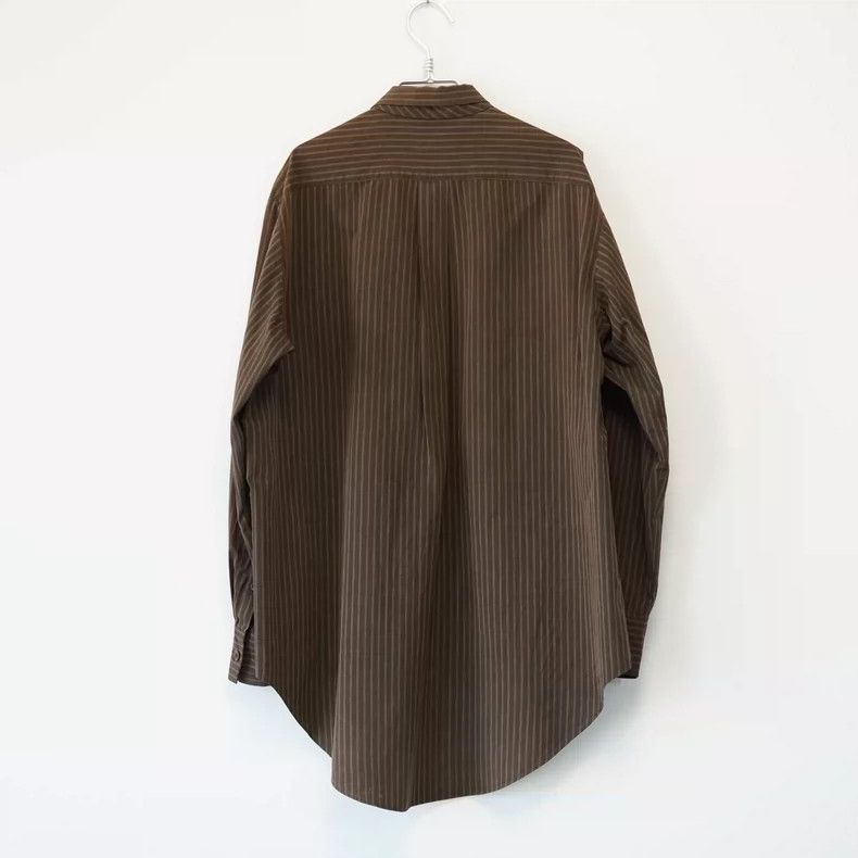 Yohji Yamamoto Yohji Yamamoto 90SS Stripe Tie Shirt 2505-Nextarrow Size US M / EU 48-50 / 2 - 3 Thumbnail