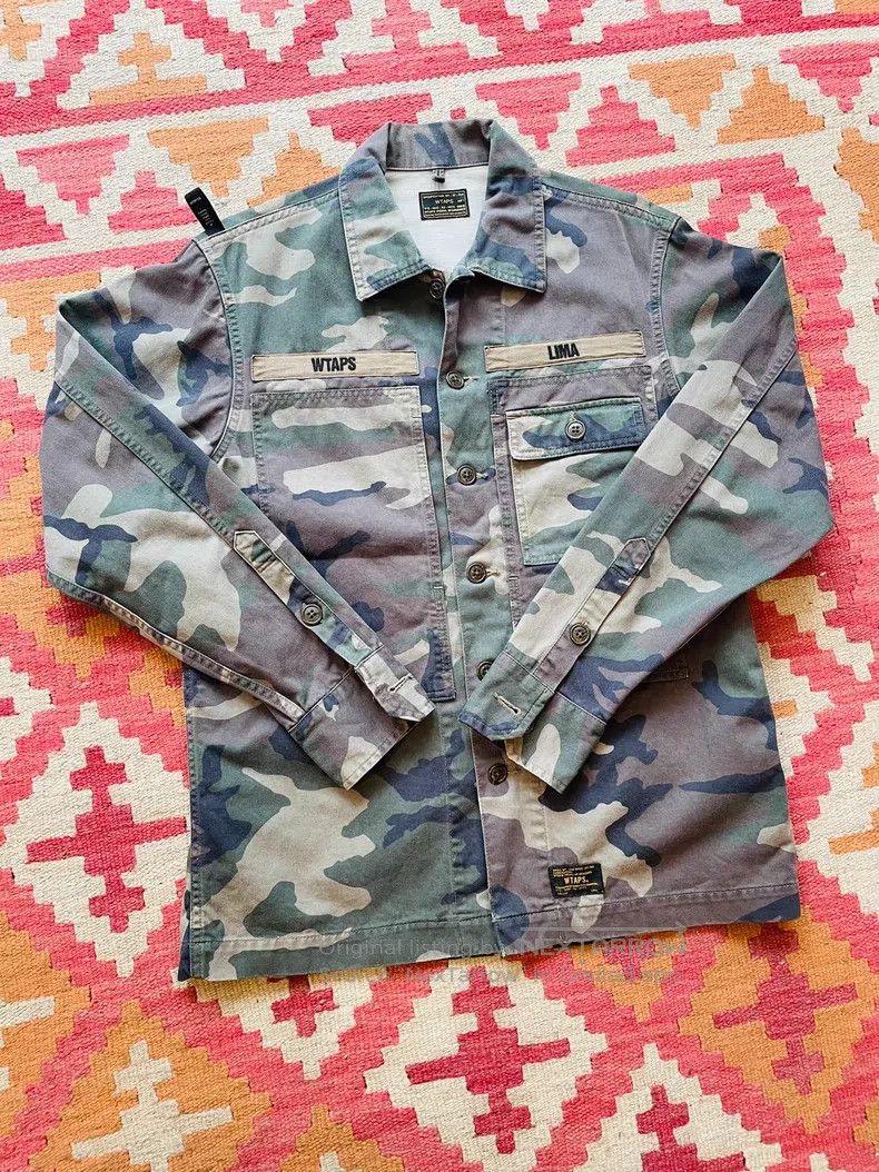 Wtaps Wtaps Water Wash Camouflage Single Bag Jacket Size US L / EU 52-54 / 3 - 1 Thumbnail