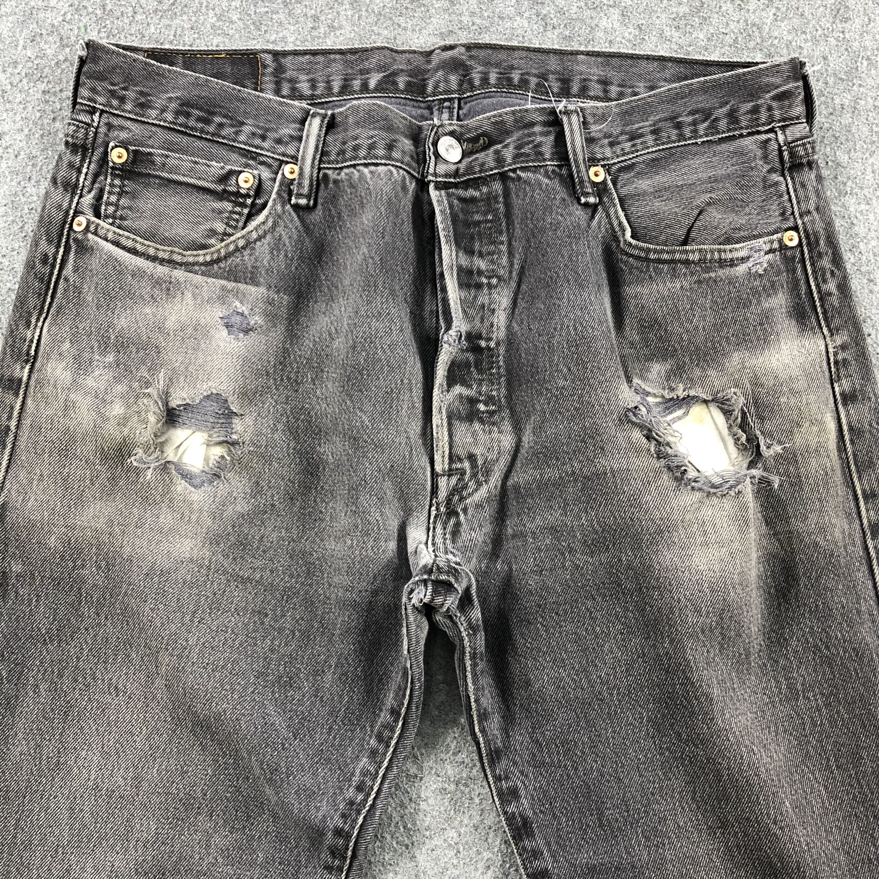 Levi's Vintage Levis 501 Earth Tone Jeans-J1403 Size US 37 - 3 Thumbnail