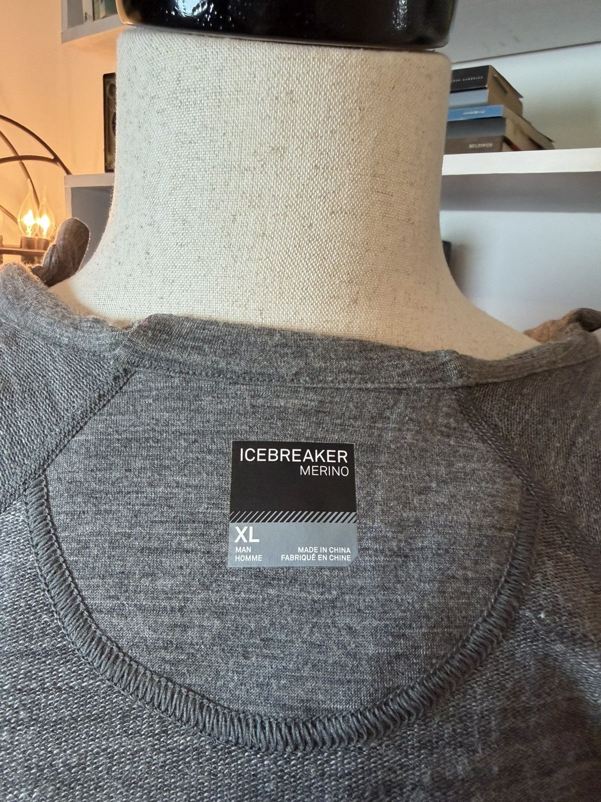Icebreaker Icebreaker Men's Merino 260 Quantum Long Sleeve Zip Hoodie Size US XL / EU 56 / 4 - 4 Thumbnail