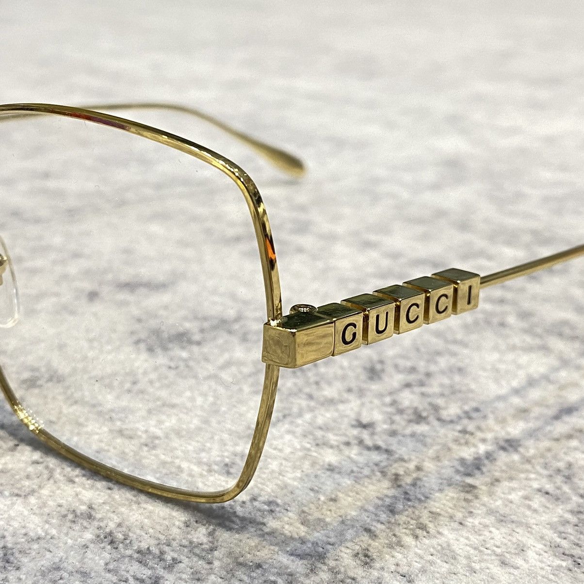 Gucci GUCCI GG1434O 001 Sunglasses GOLD Size ONE SIZE - 2 Thumbnail